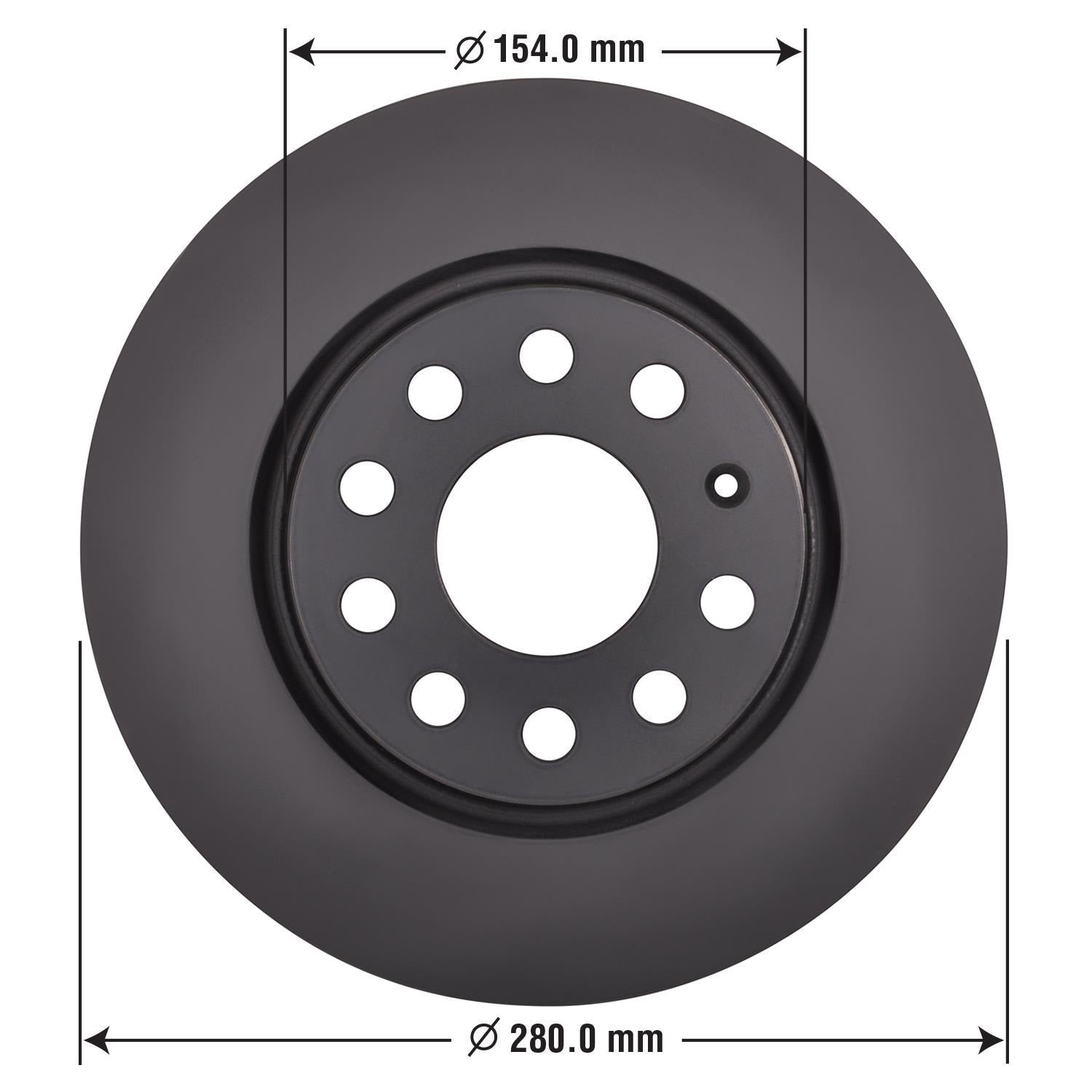 Gold Disc Brake Rotor 78012DG