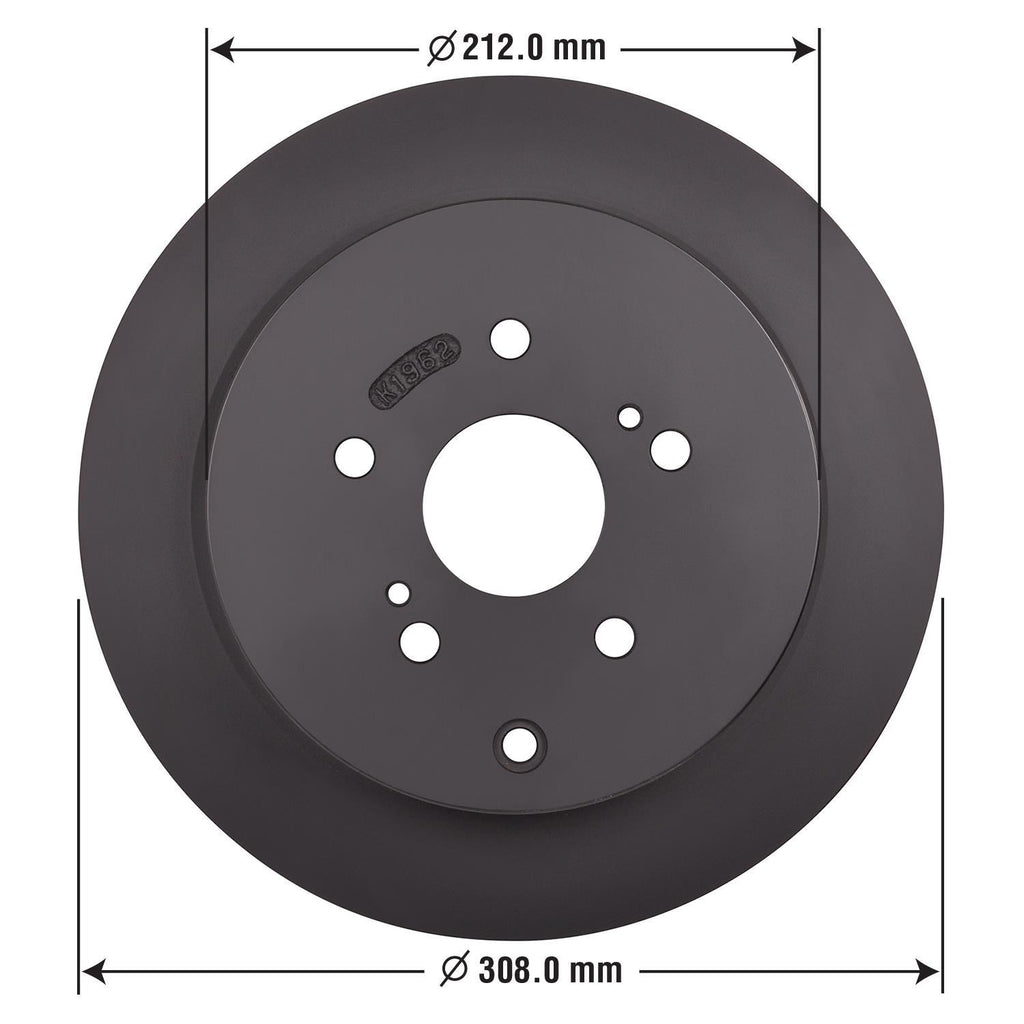 Gold Disc Brake Rotor 79314DG