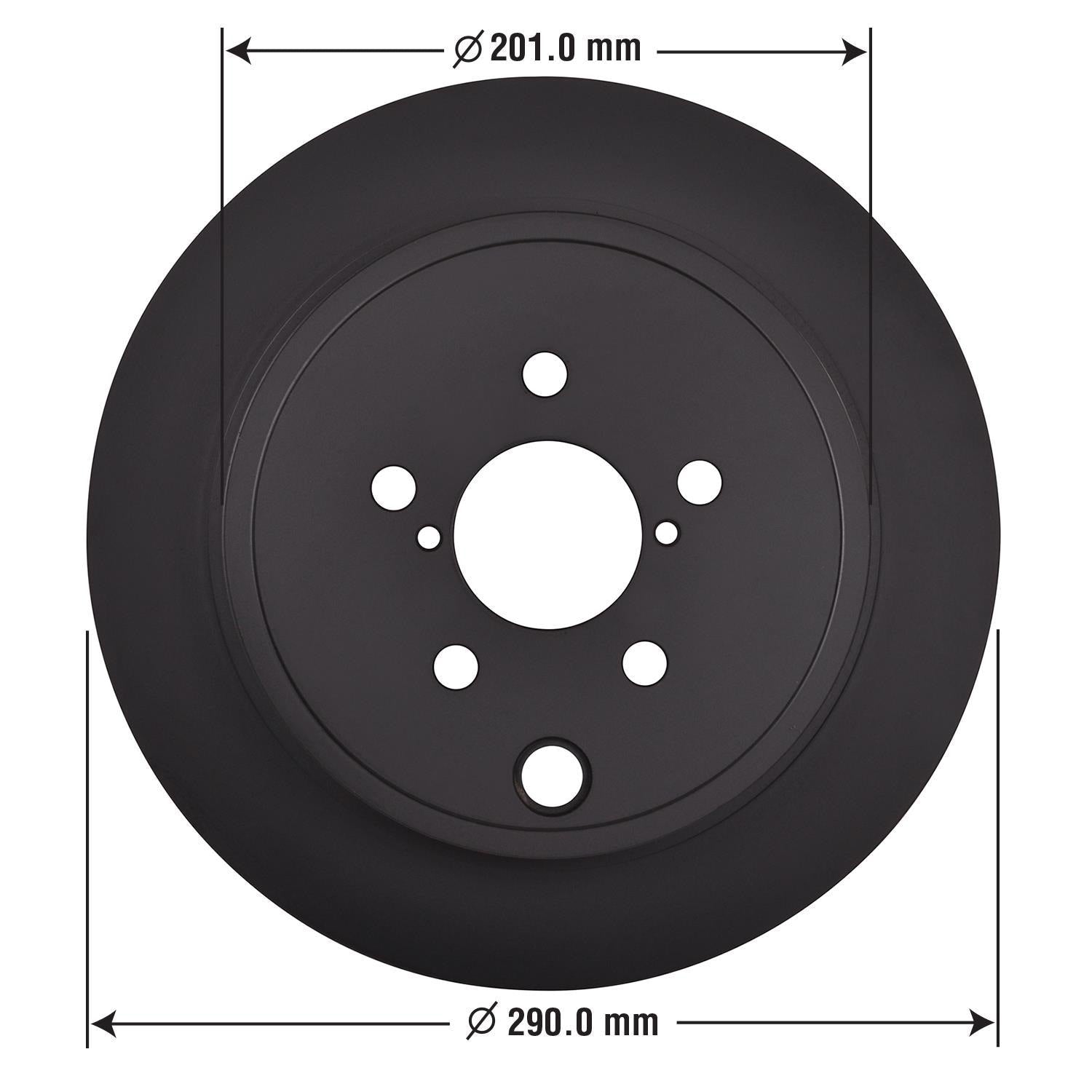 Gold Disc Brake Rotor 79502DG