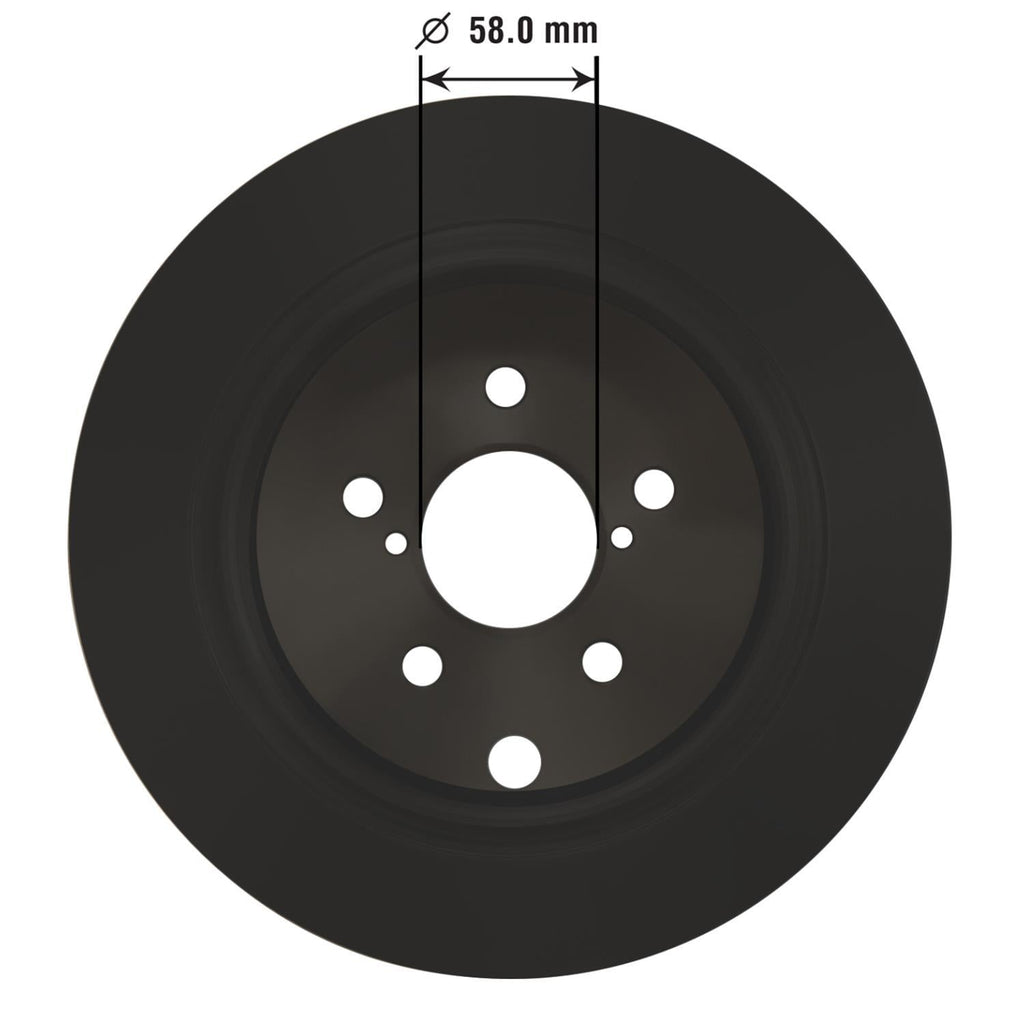 Gold Disc Brake Rotor 79504DG