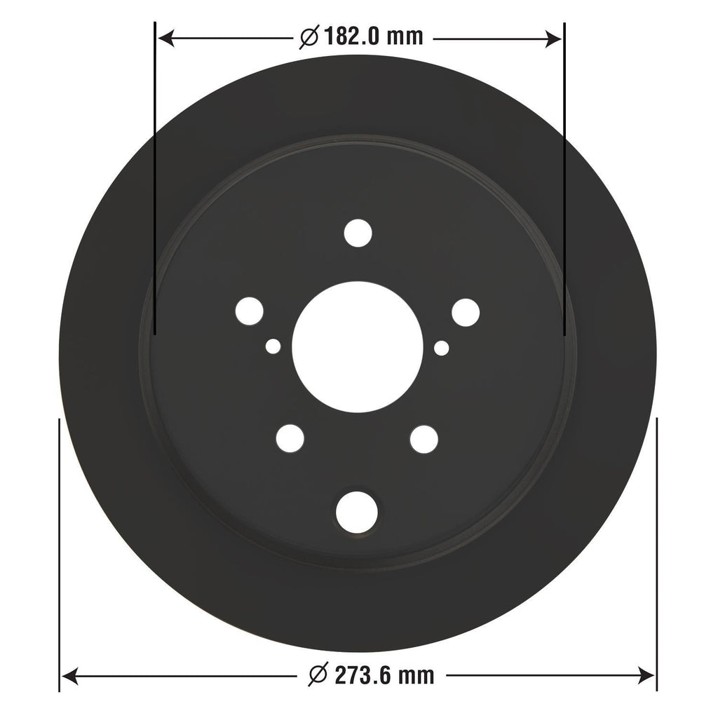 Gold Disc Brake Rotor 79504DG