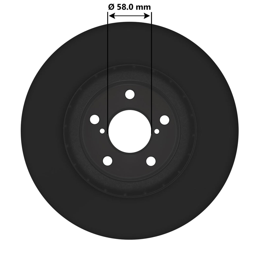 Gold Disc Brake Rotor 79511DG