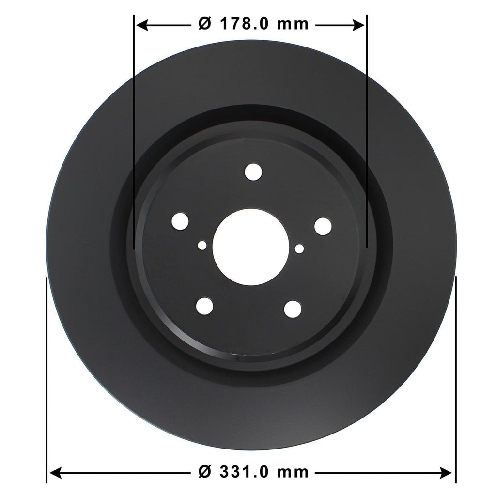 Gold Disc Brake Rotor 79513DG