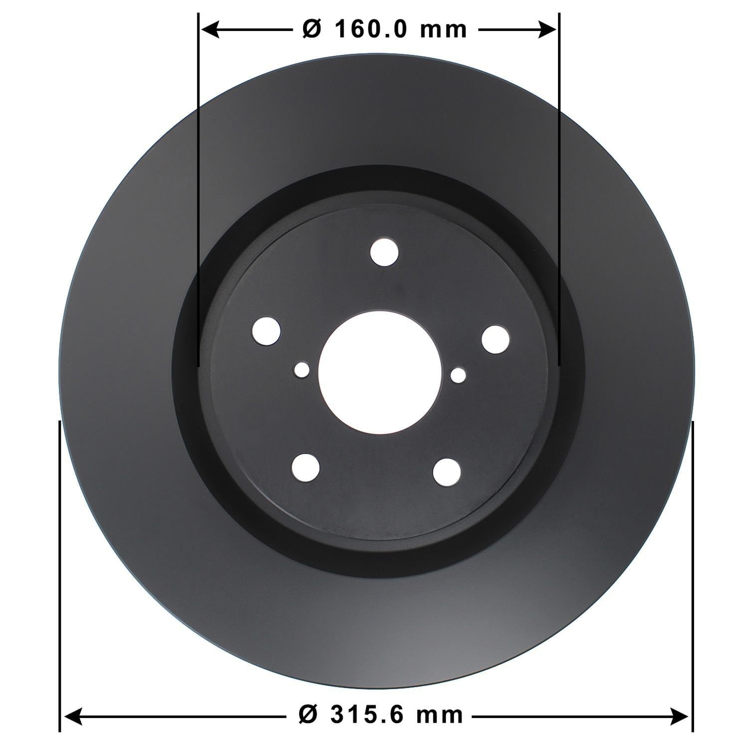 Gold Disc Brake Rotor 79516DG