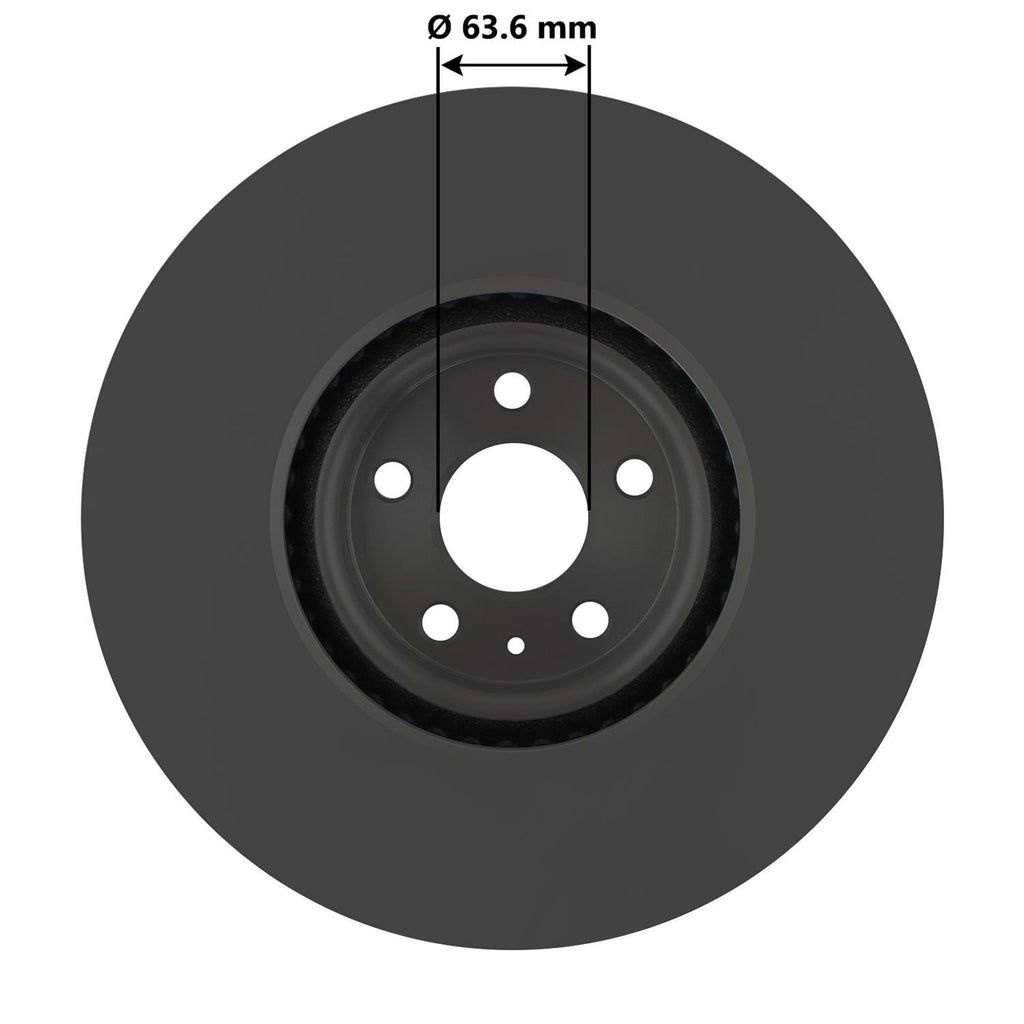 Gold Disc Brake Rotor 79907DG