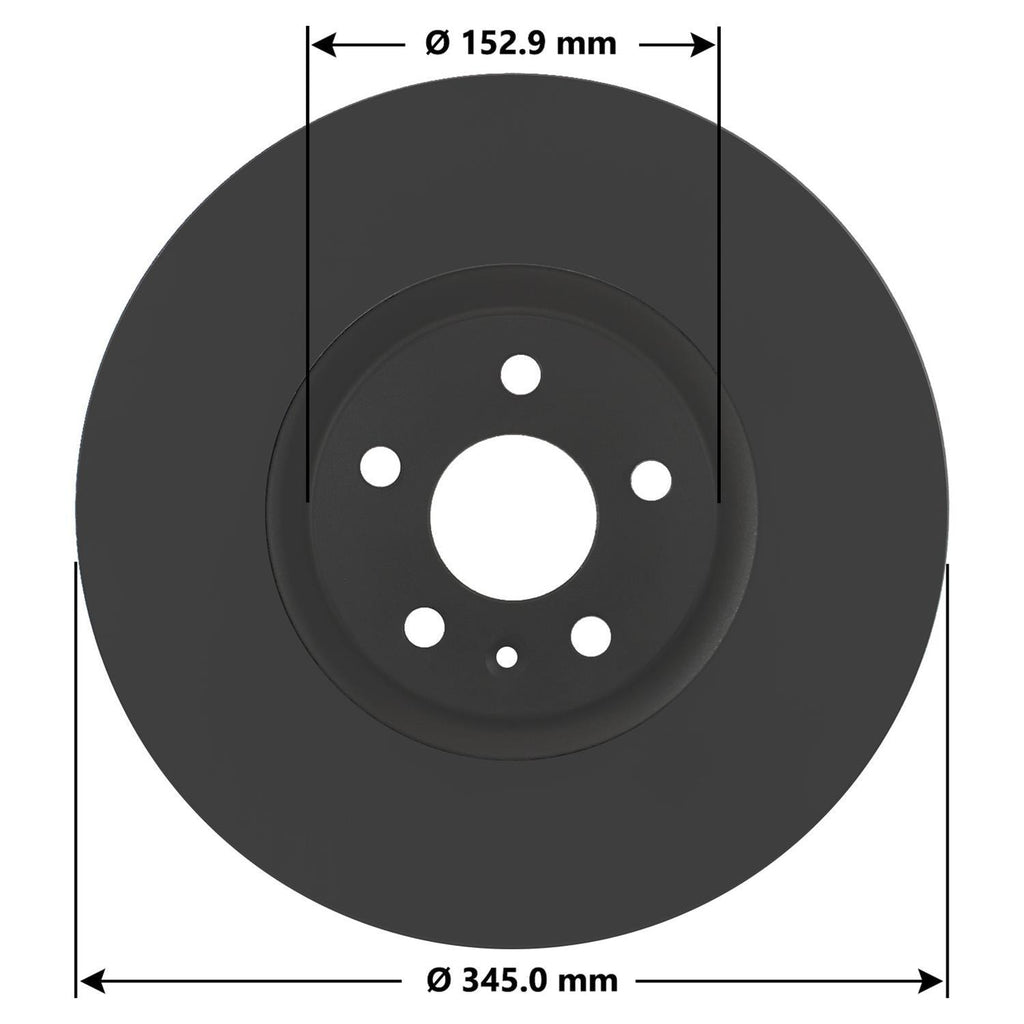 Gold Disc Brake Rotor 79907DG