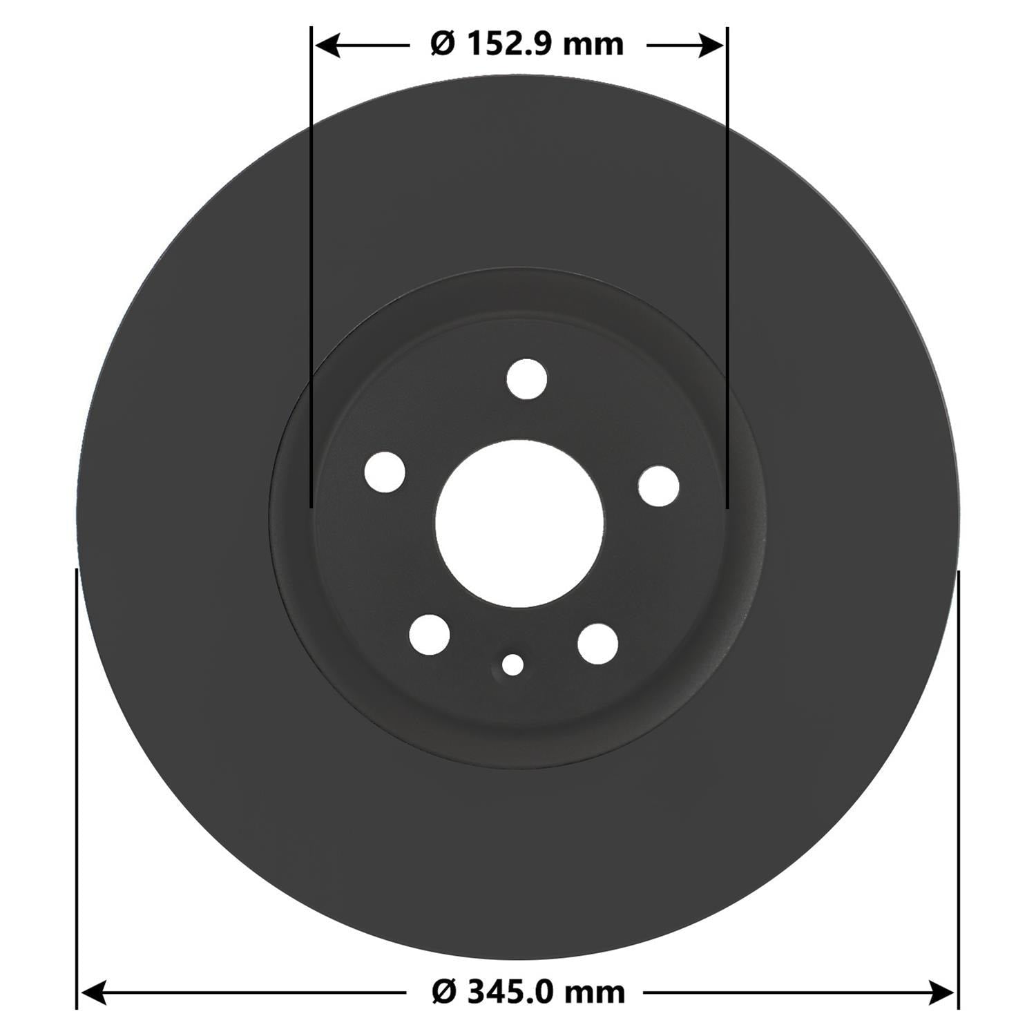 Gold Disc Brake Rotor 79907DG