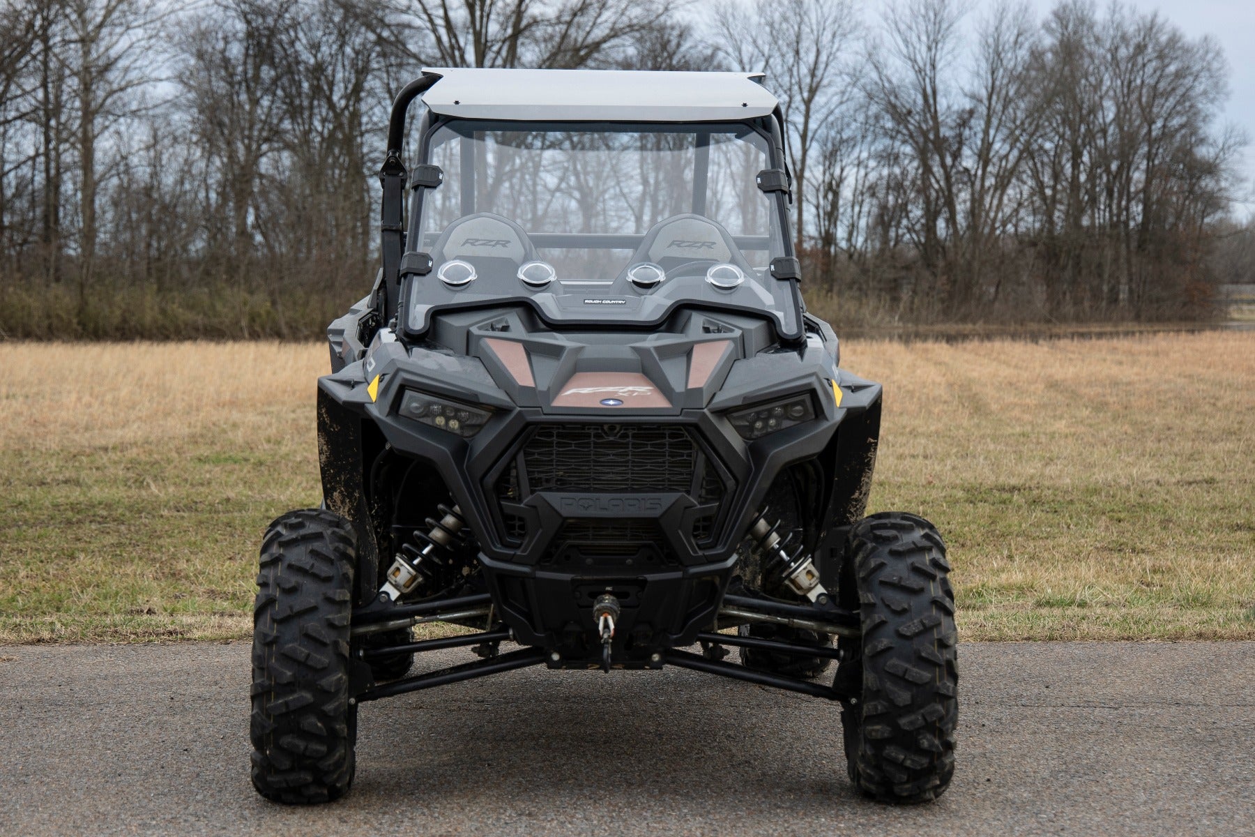 Vented Full Windshield | Scratch Resistant | Polaris RZR XP 1000
