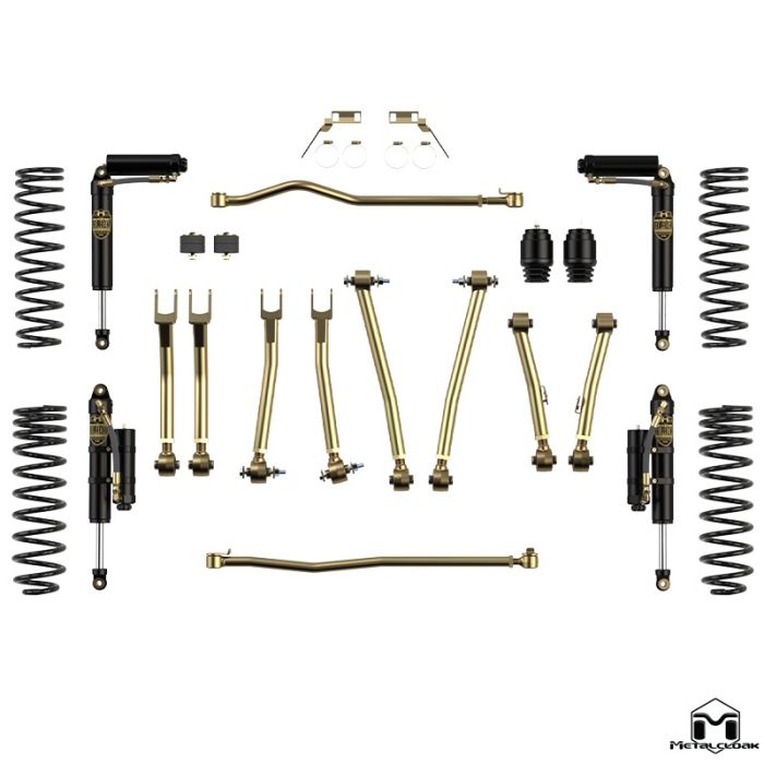 INEOS Grenadier Game Changer Suspension & Lift Kit, 2.5", RockSport Black Edition