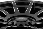 Rough Country 83 Series Wheel | One-Piece | Gloss Black | 20x9 | 8x6.5 | -12mm