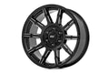 Rough Country 83 Series Wheel | One-Piece | Gloss Black | 17x9 | 6x5.5 | +0mm