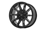 Rough Country 83 Series Wheel | One-Piece | Gloss Black | 20x9 | 8x180 | -12mm