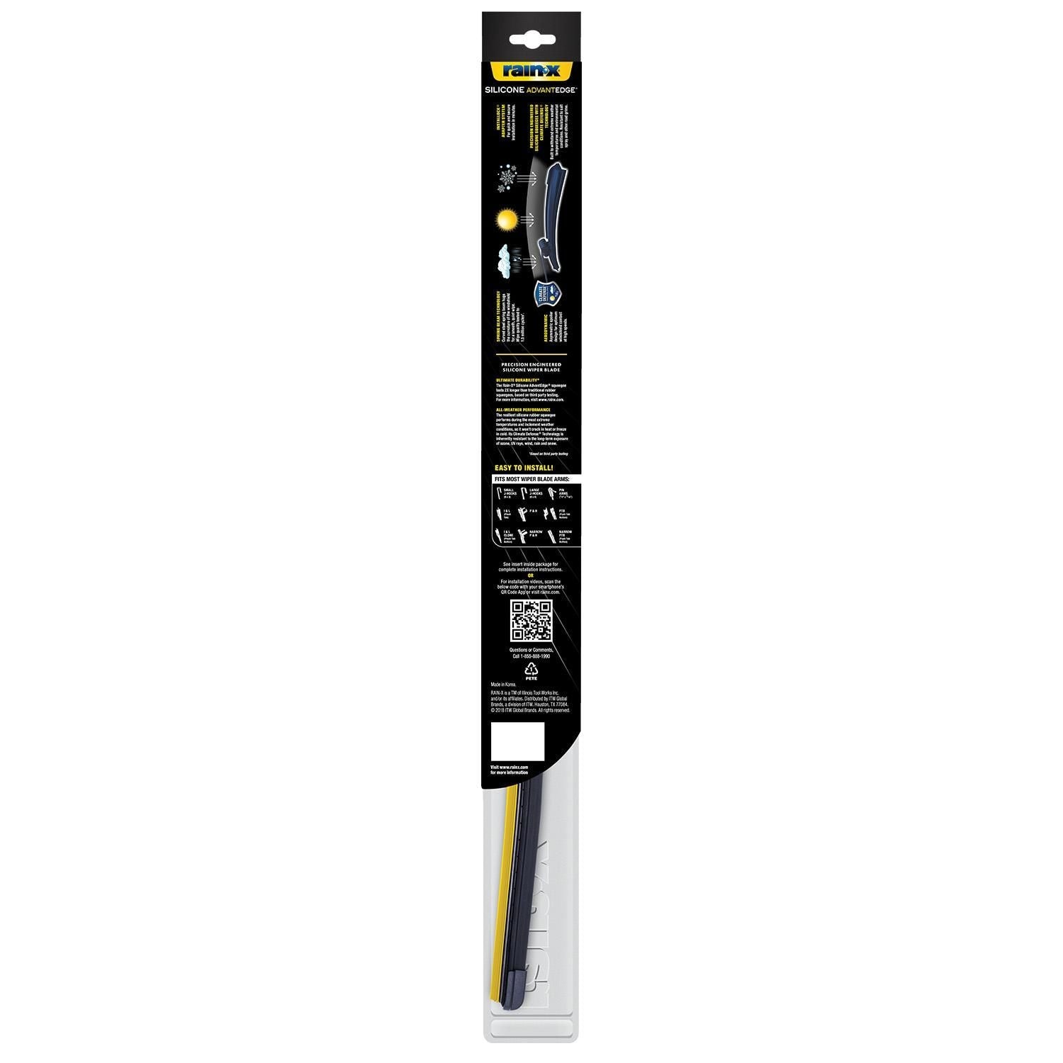 Rain-X Silicone AdvantEdge 14in Wiper Blade 830014Z