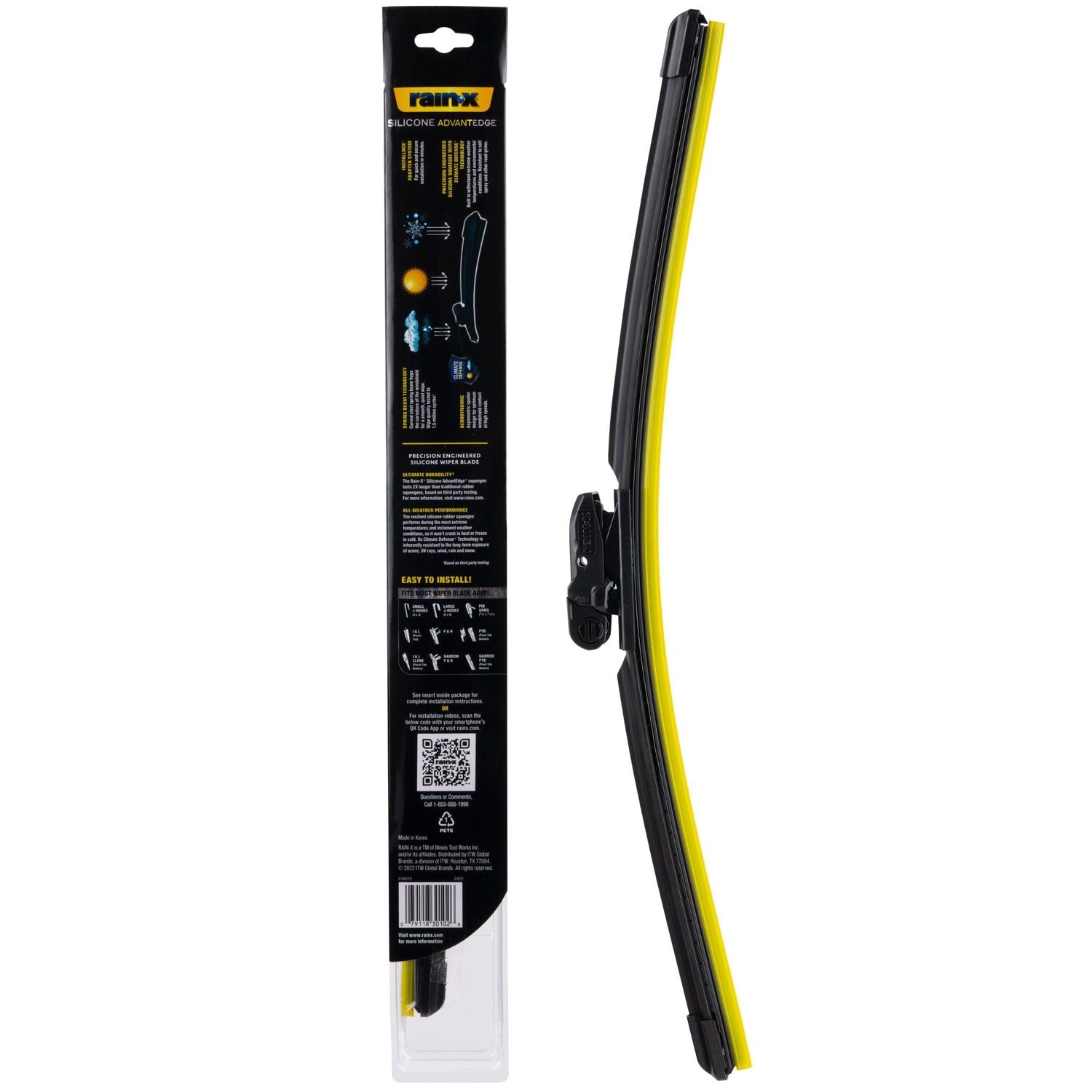 Rain-X Silicone AdvantEdge 19in Wiper Blade 830019Z