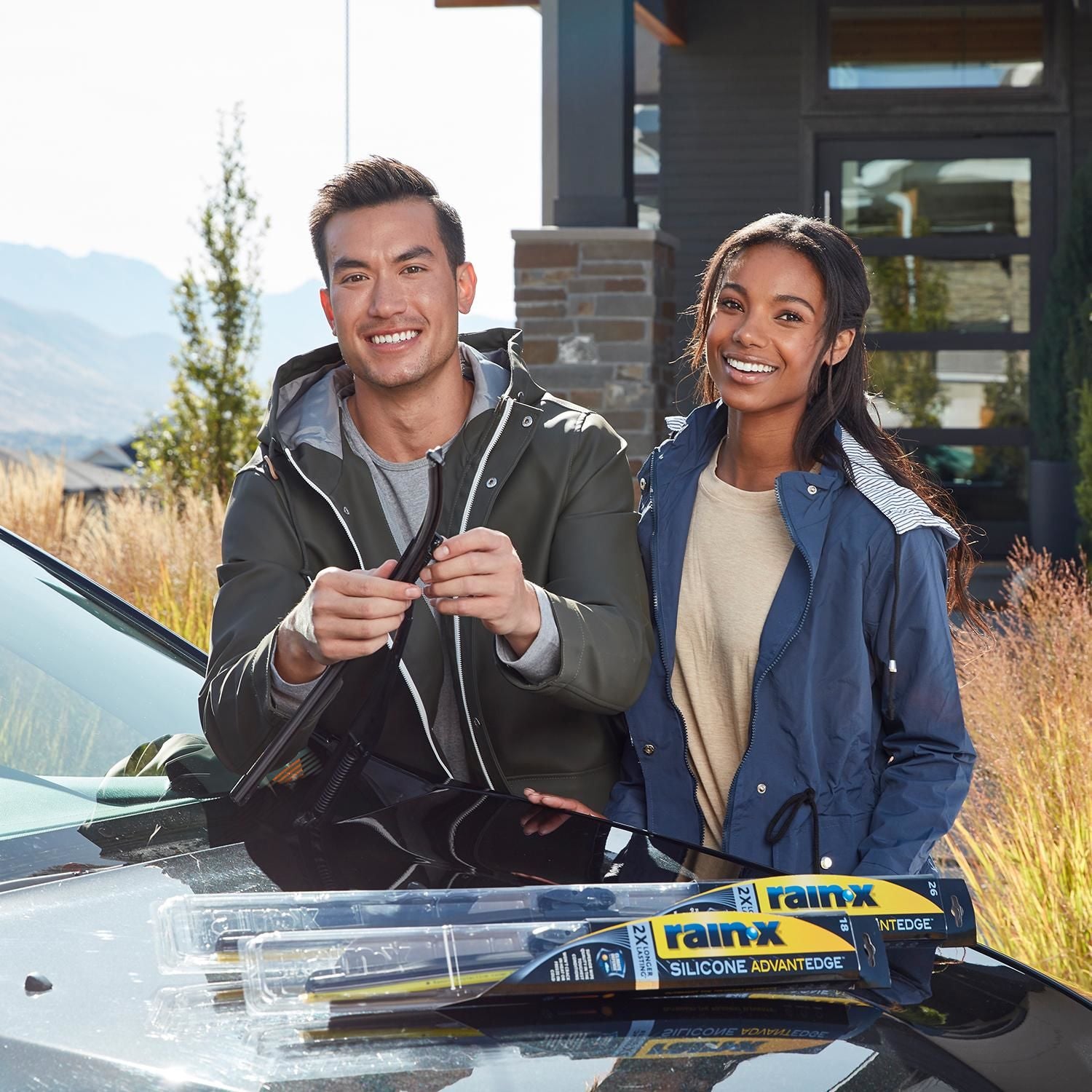 Rain-X Silicone AdvantEdge 28in Wiper Blade 830028Z