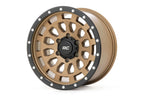 Rough Country 87 Series Wheel | Simulated Beadlock | Bronze/Black | 17x8.5 | 6x5.5 |+25mm