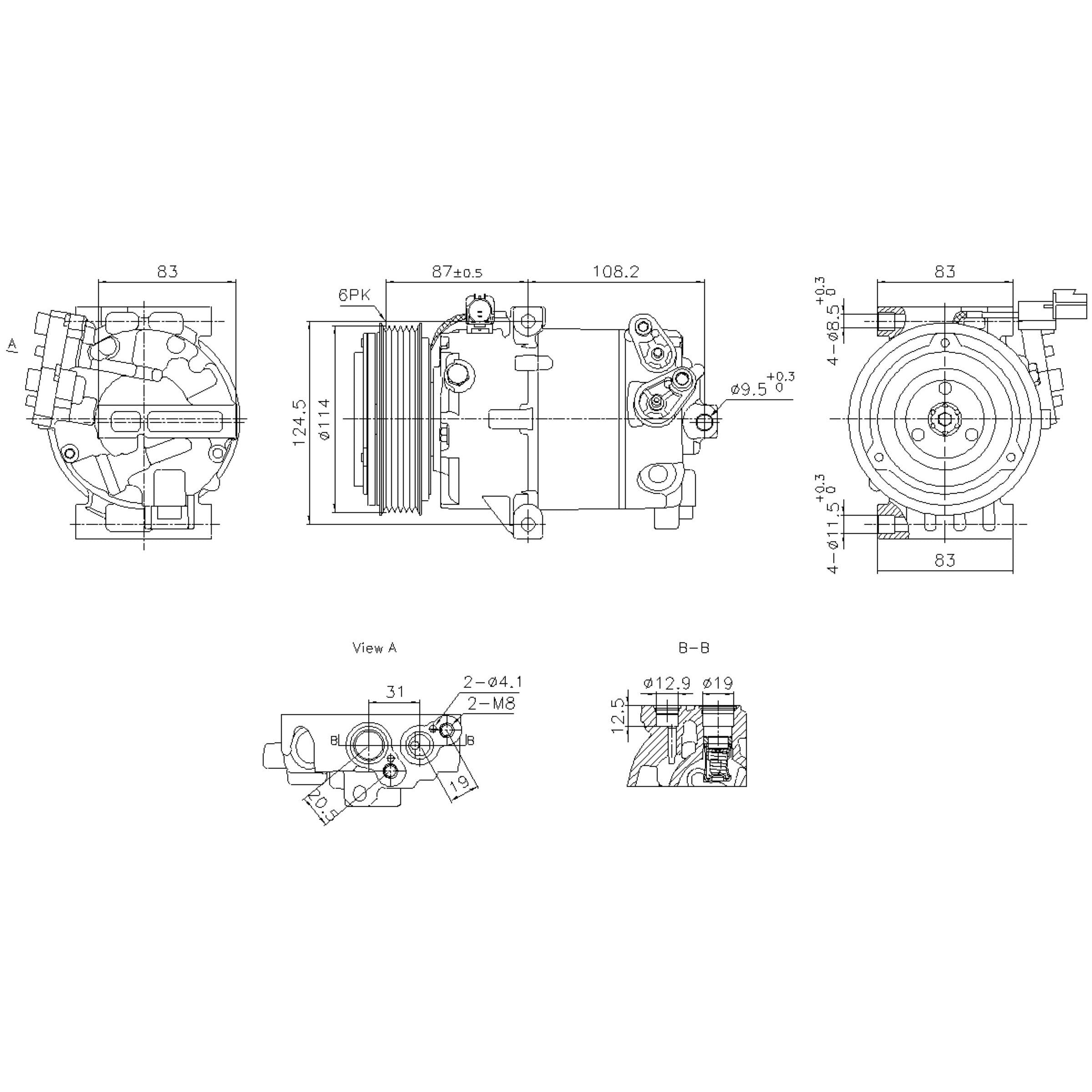 Nissens A/C Compressor 890897