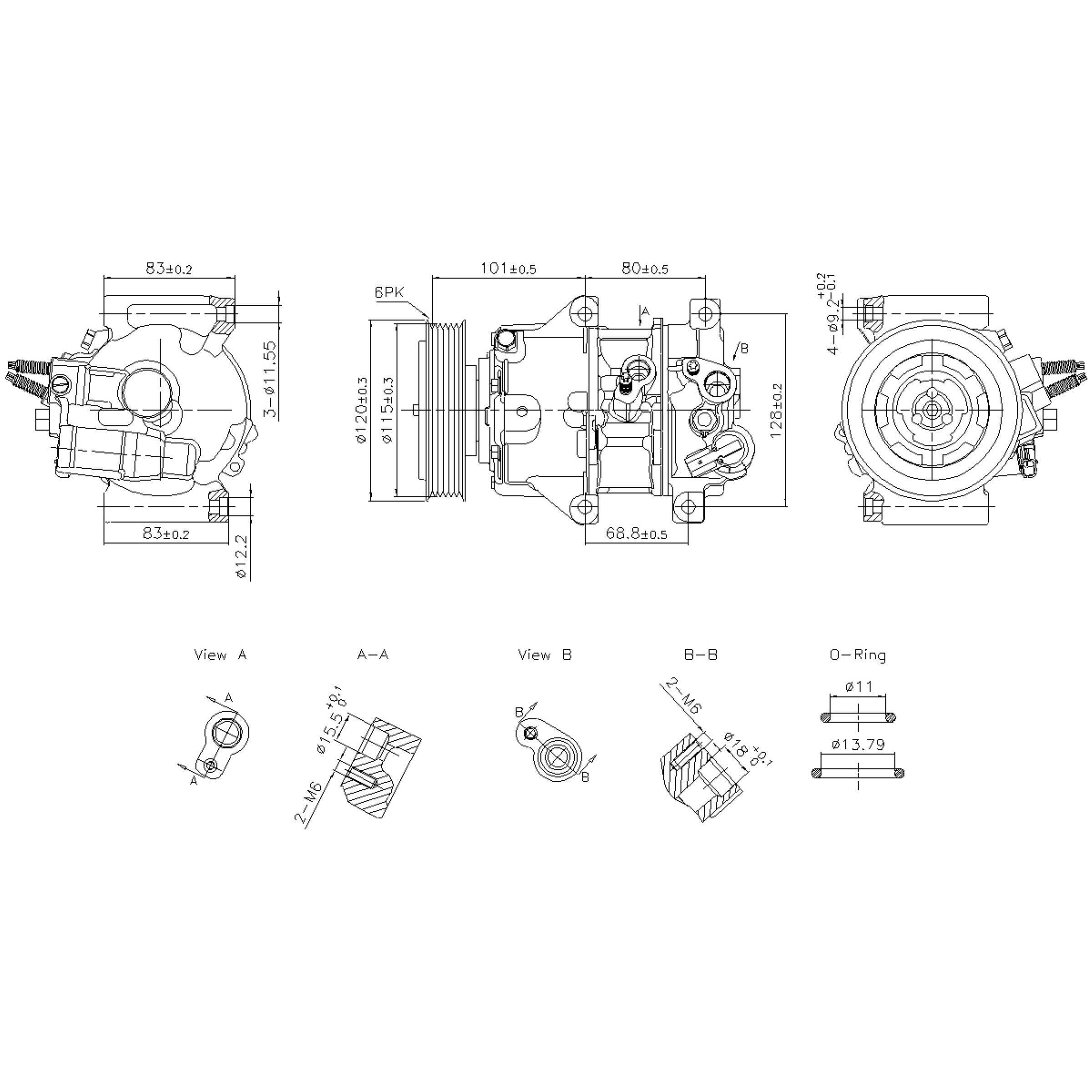 Nissens A/C Compressor 890898