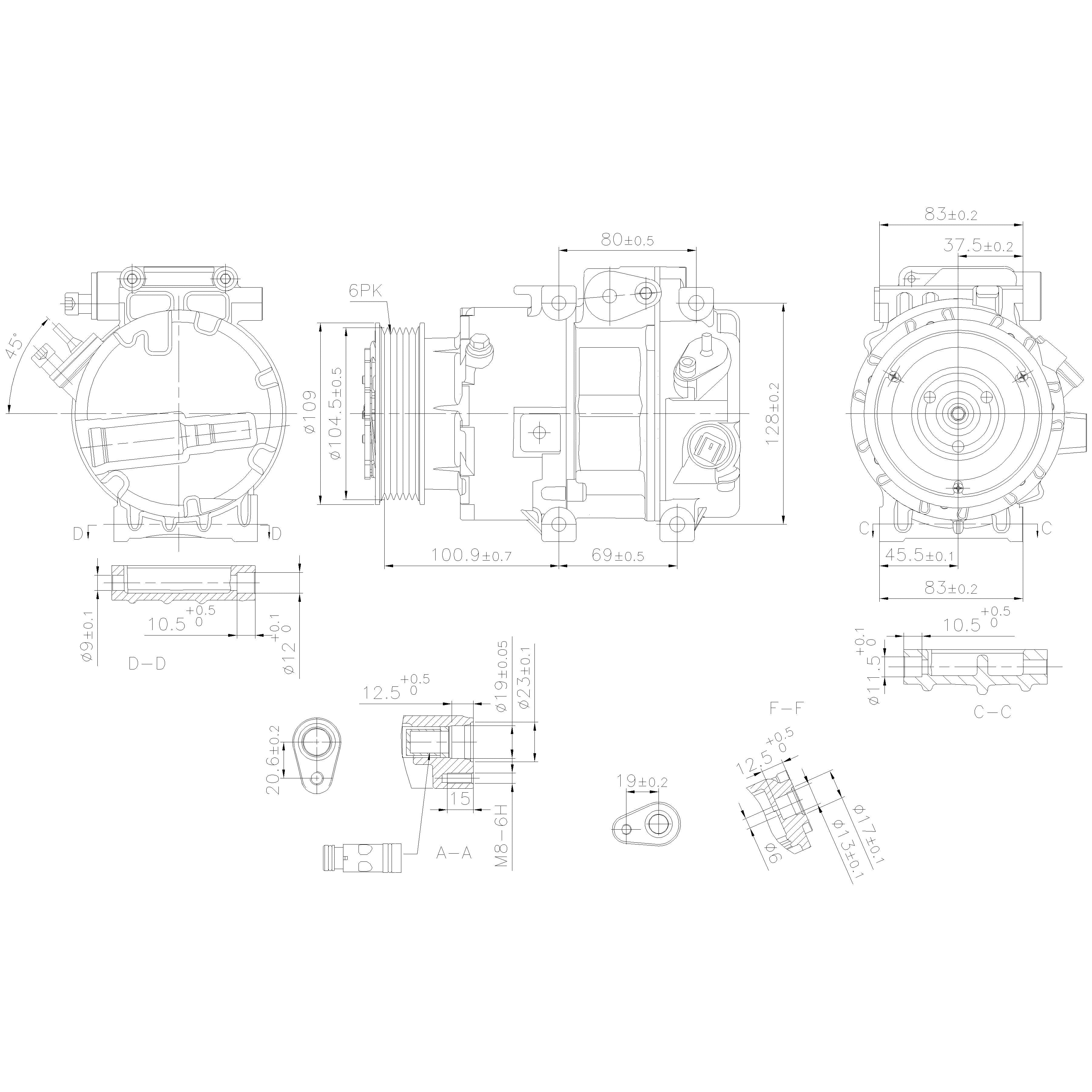 Nissens A/C Compressor 890915