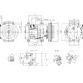 Nissens A/C Compressor 891052