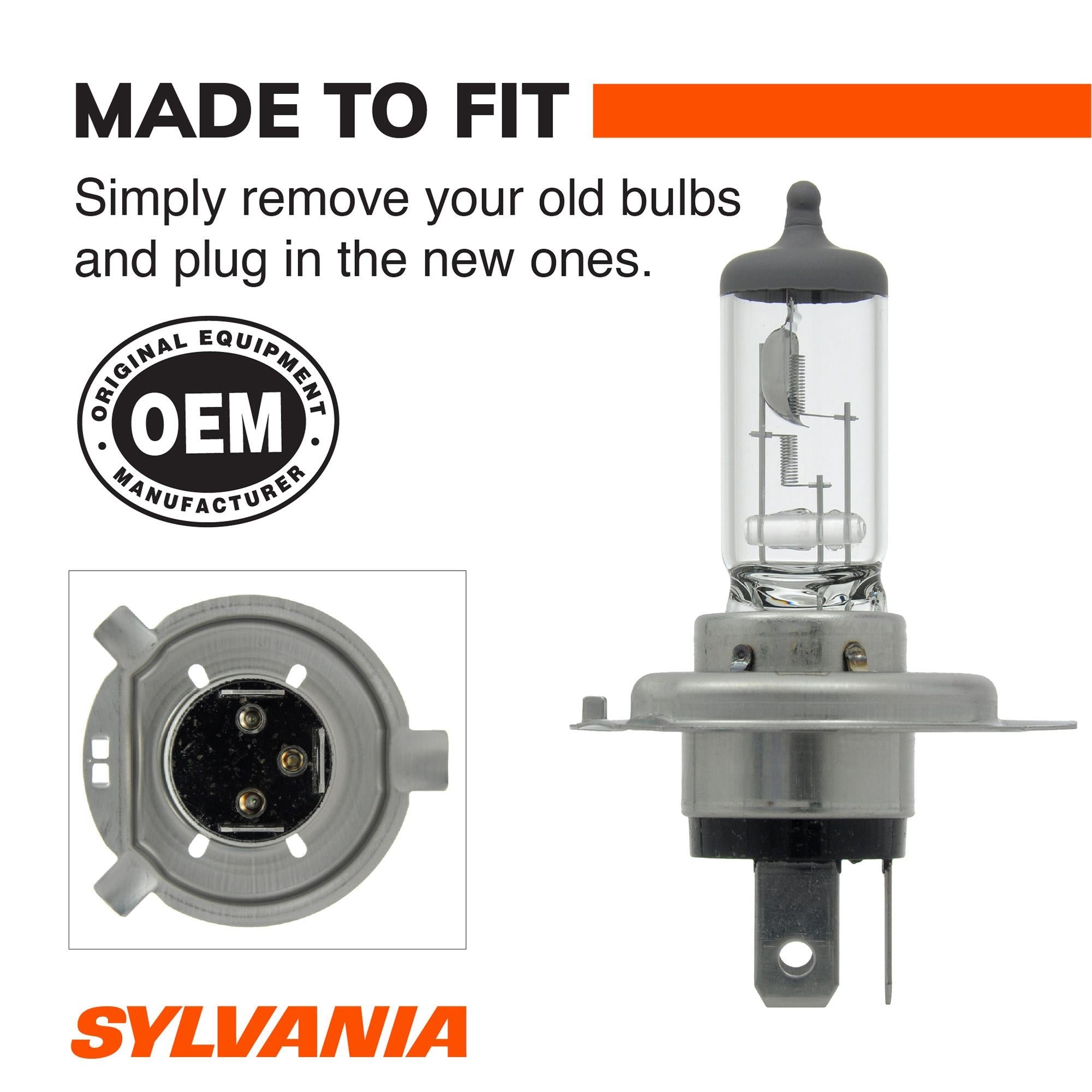 Sylvania Basic Headlight and Fog Light Bulb 9003