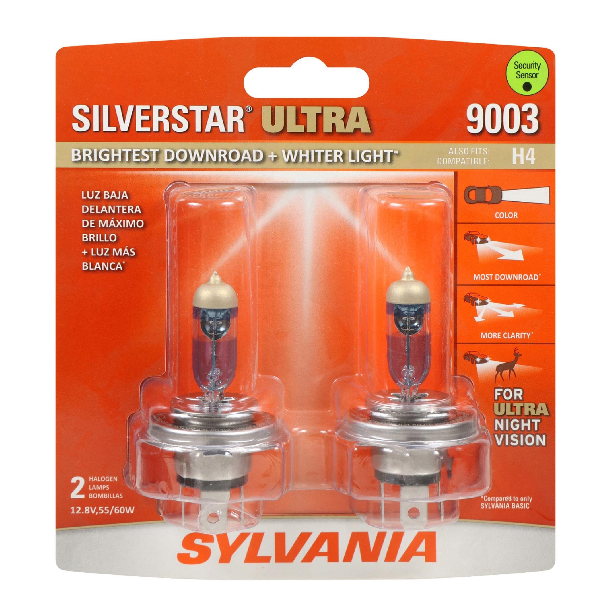 SilverStar Ultra Headlight and Fog Light Bulb 9003SU-2