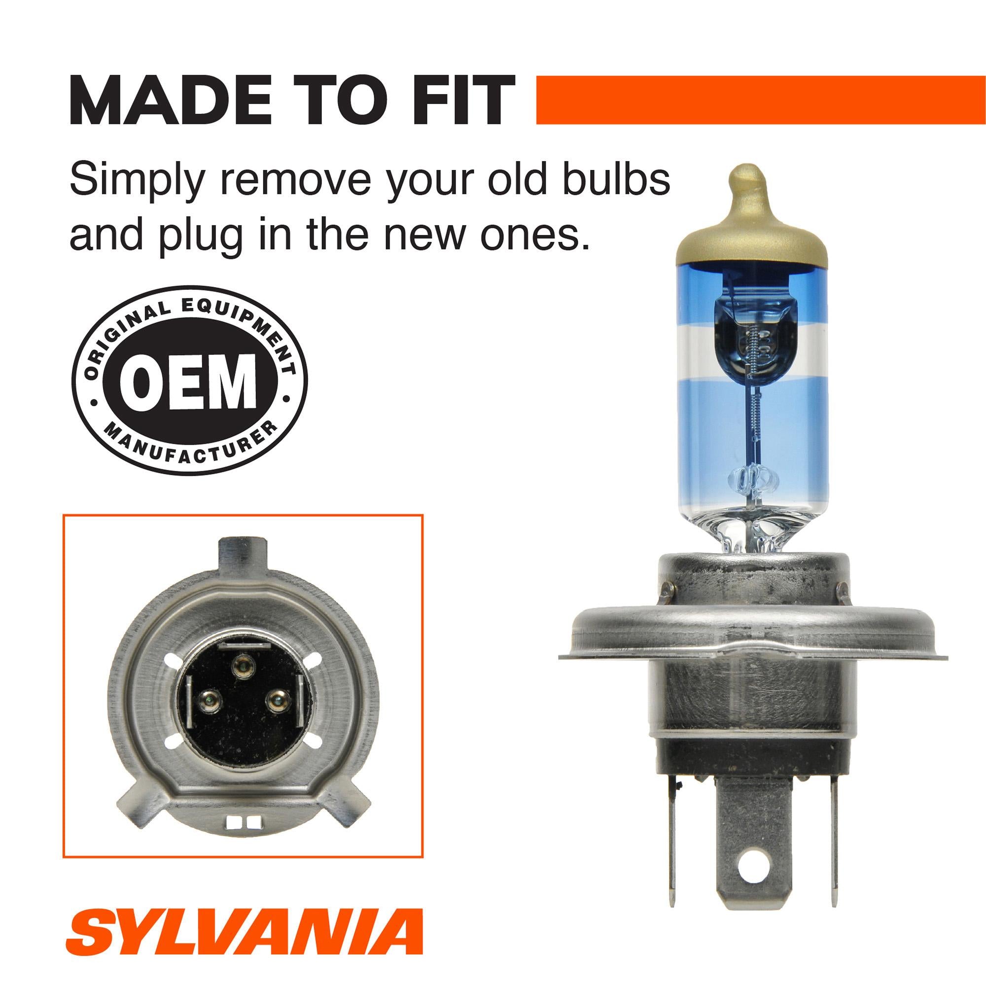 SilverStar Ultra Headlight and Fog Light Bulb 9003SU-2