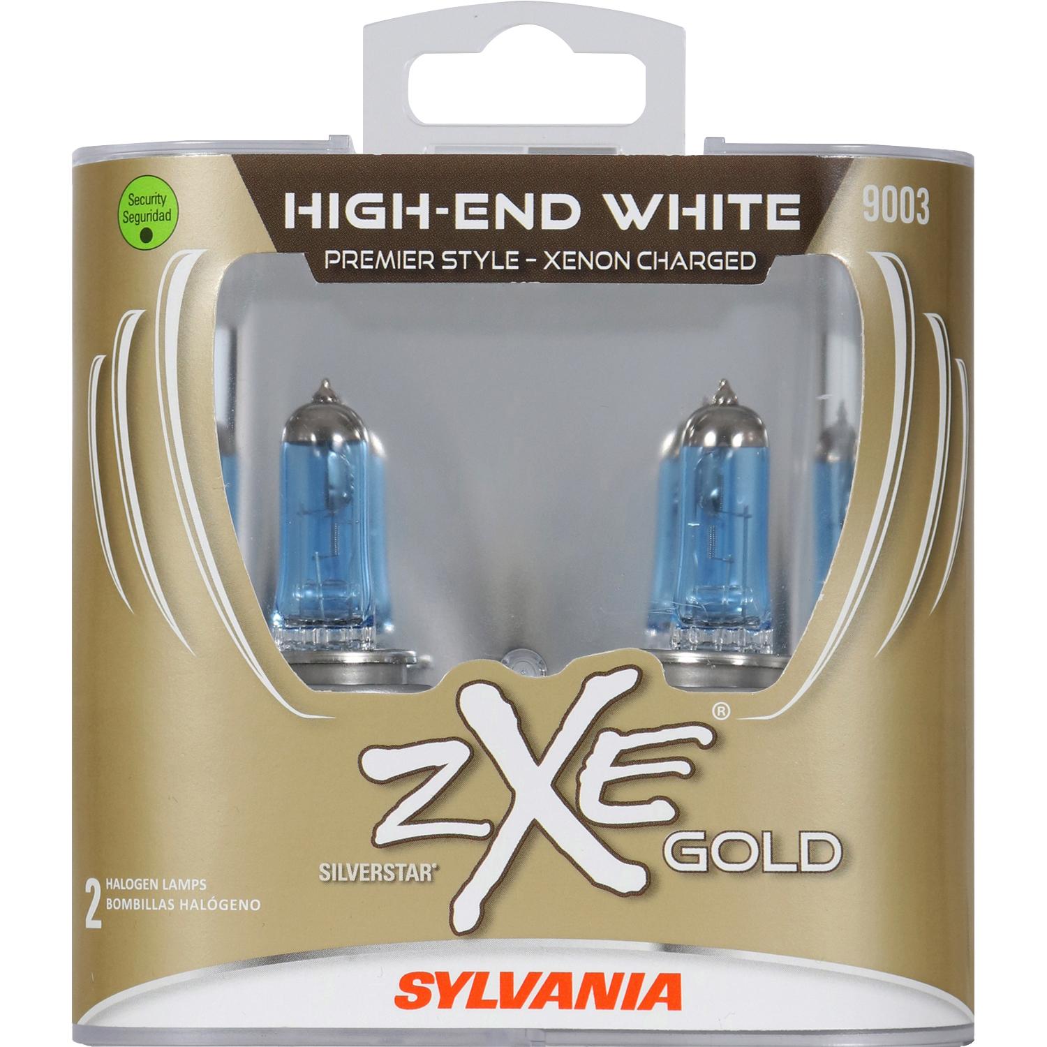 SilverStar zXe Headlight and Fog Light Bulb 9003SZGOLD-2