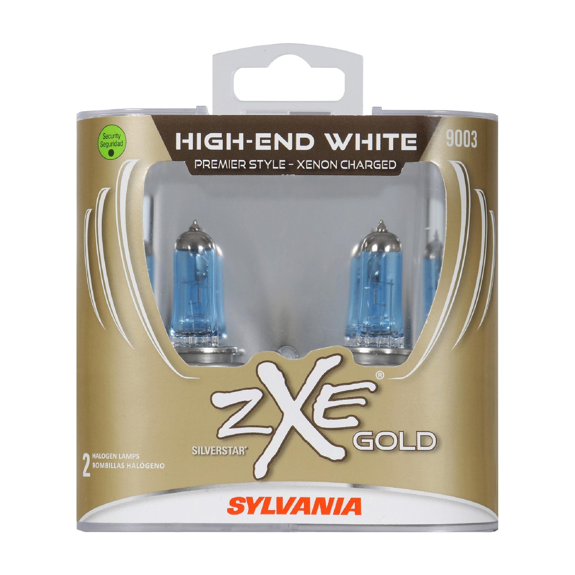 SilverStar zXe Headlight and Fog Light Bulb 9003SZGOLD-2