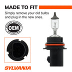 Sylvania XtraVision Headlight Bulb 9004-XV
