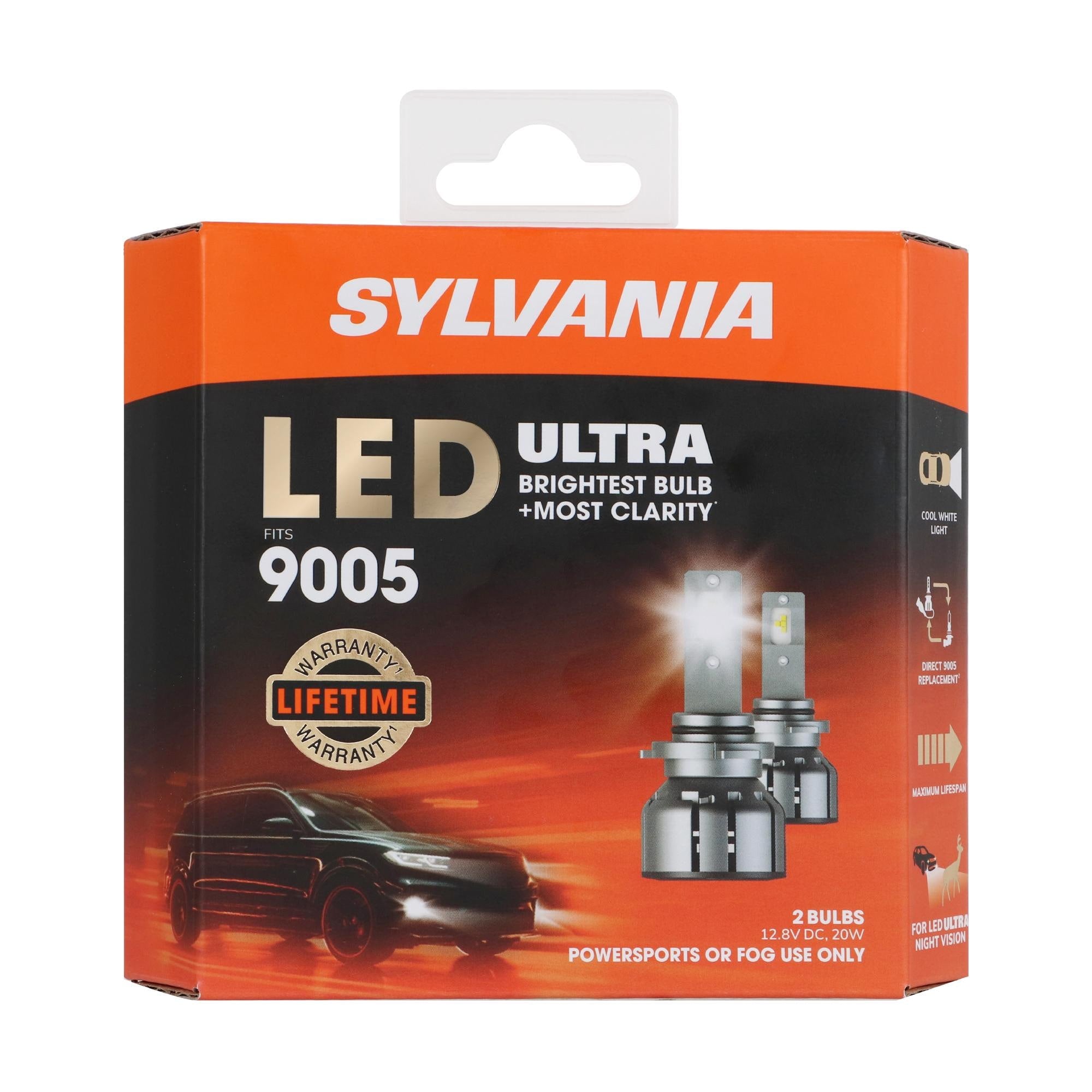Sylvania LED Ultra Bulb 9005LEDHPBX2