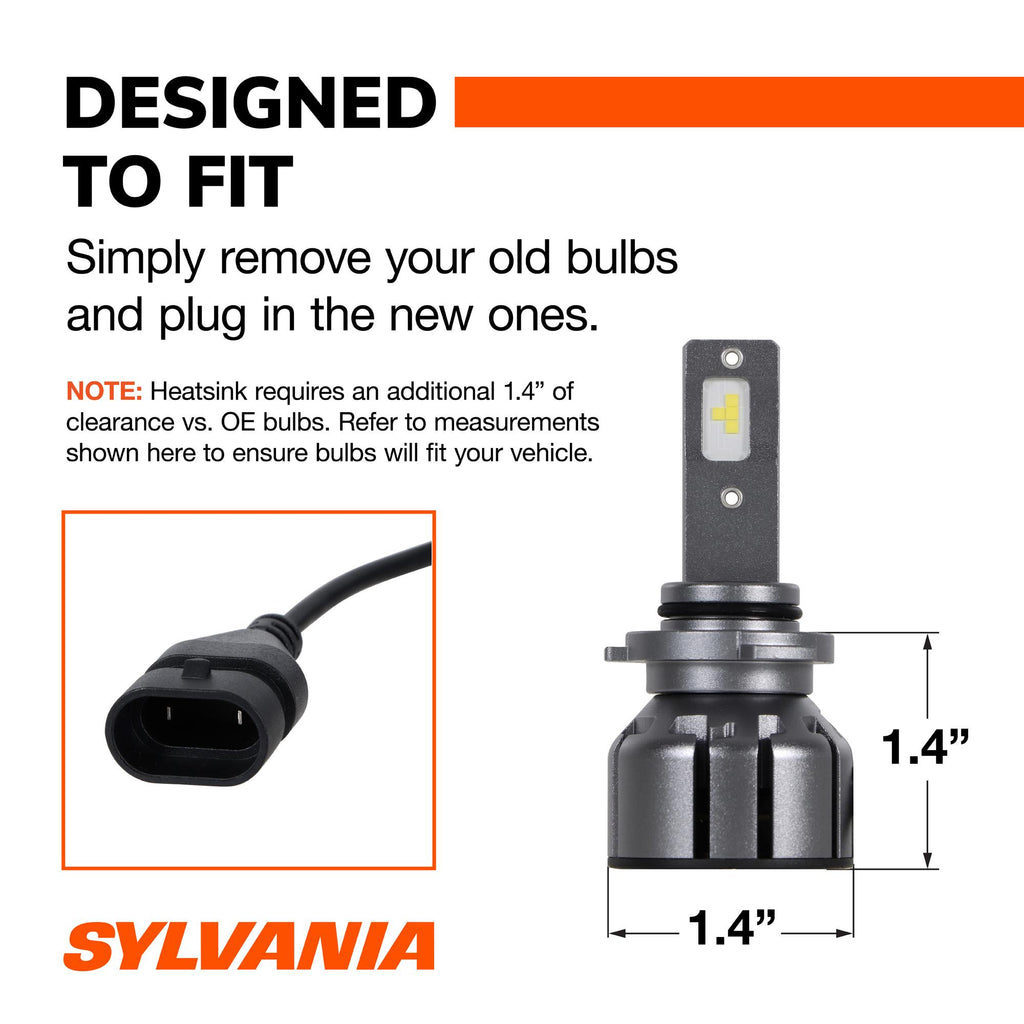 Sylvania LED Ultra Bulb 9005LEDHPBX2