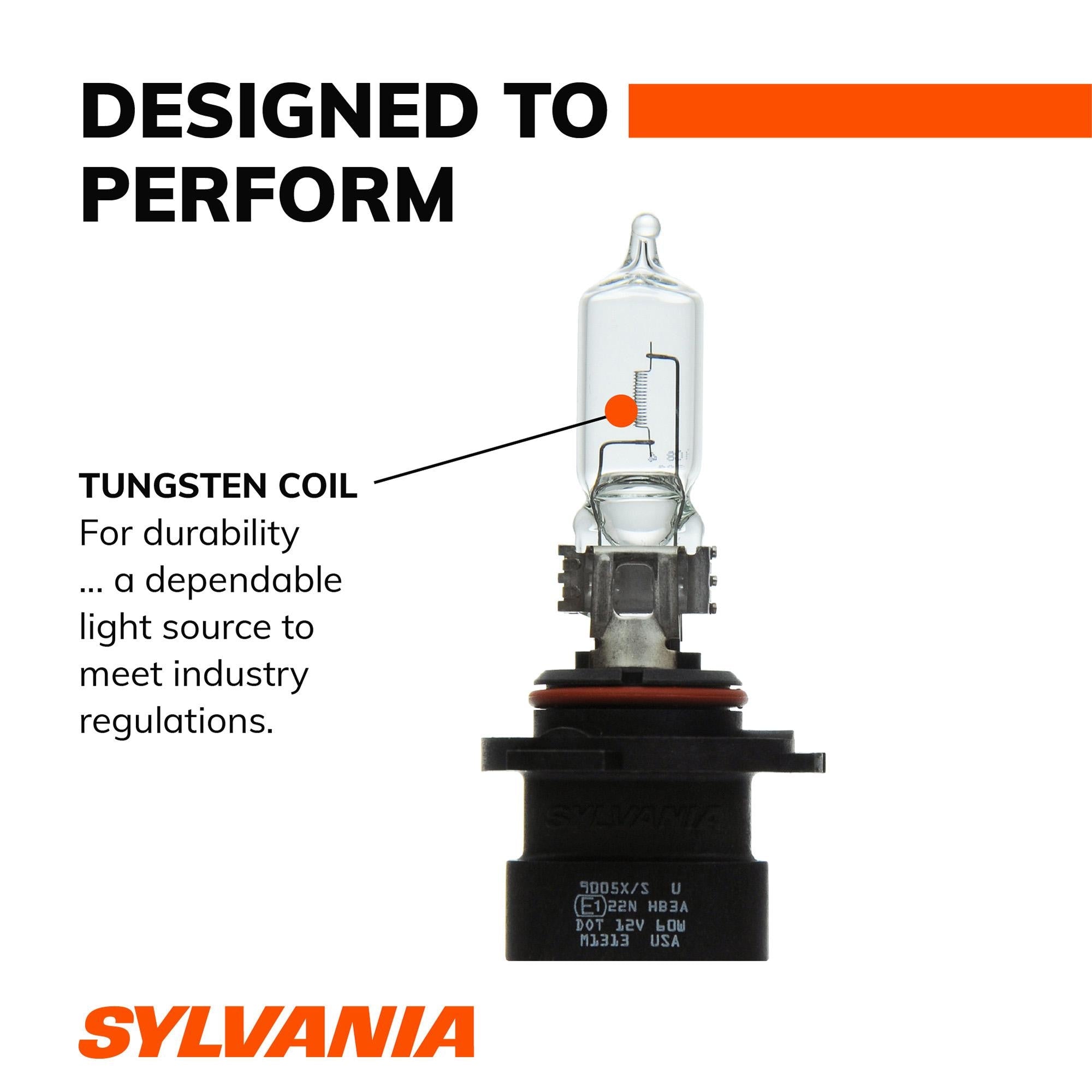 Sylvania Basic Headlight Bulb 9005XS