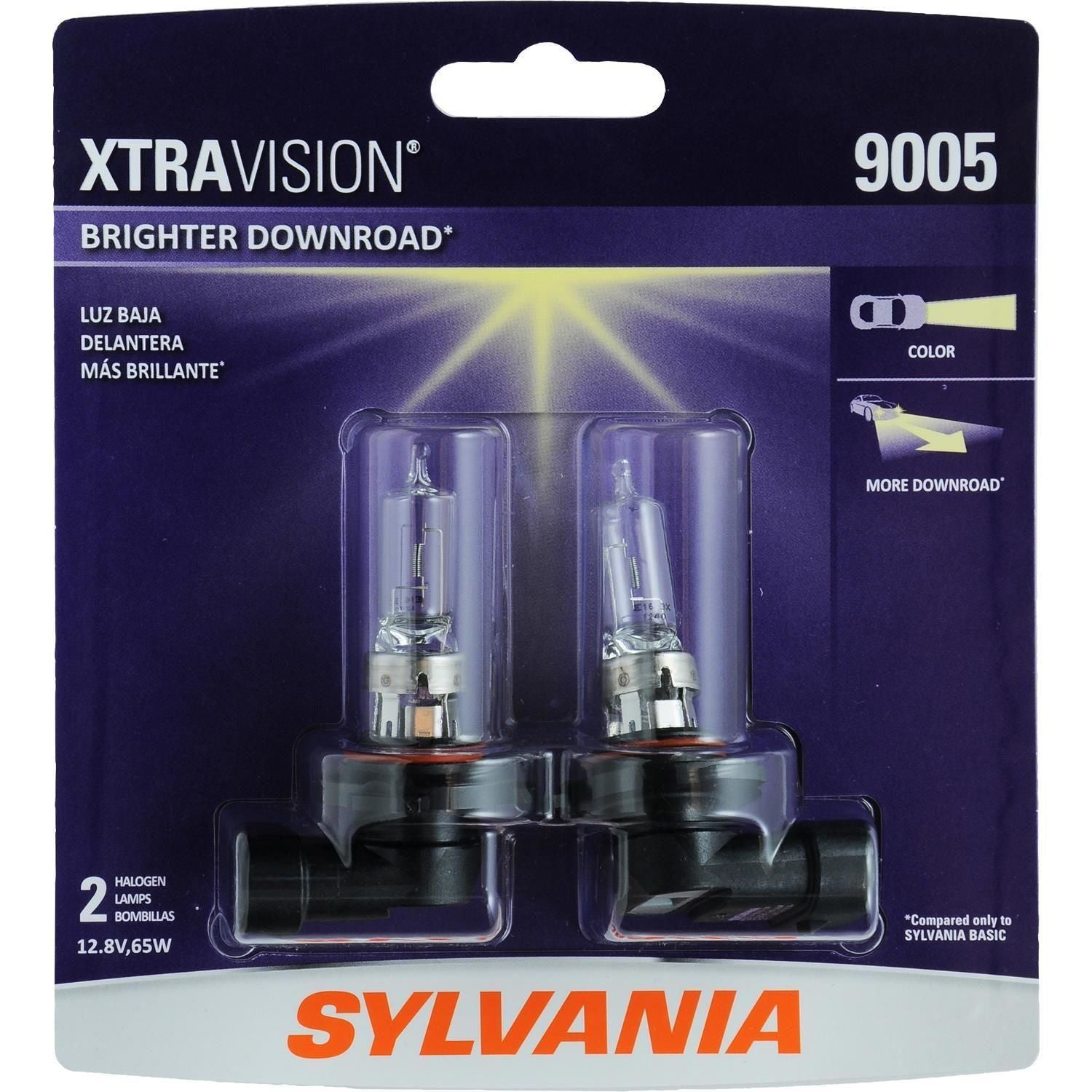 Sylvania XtraVision Headlight Bulb 9005XV-2