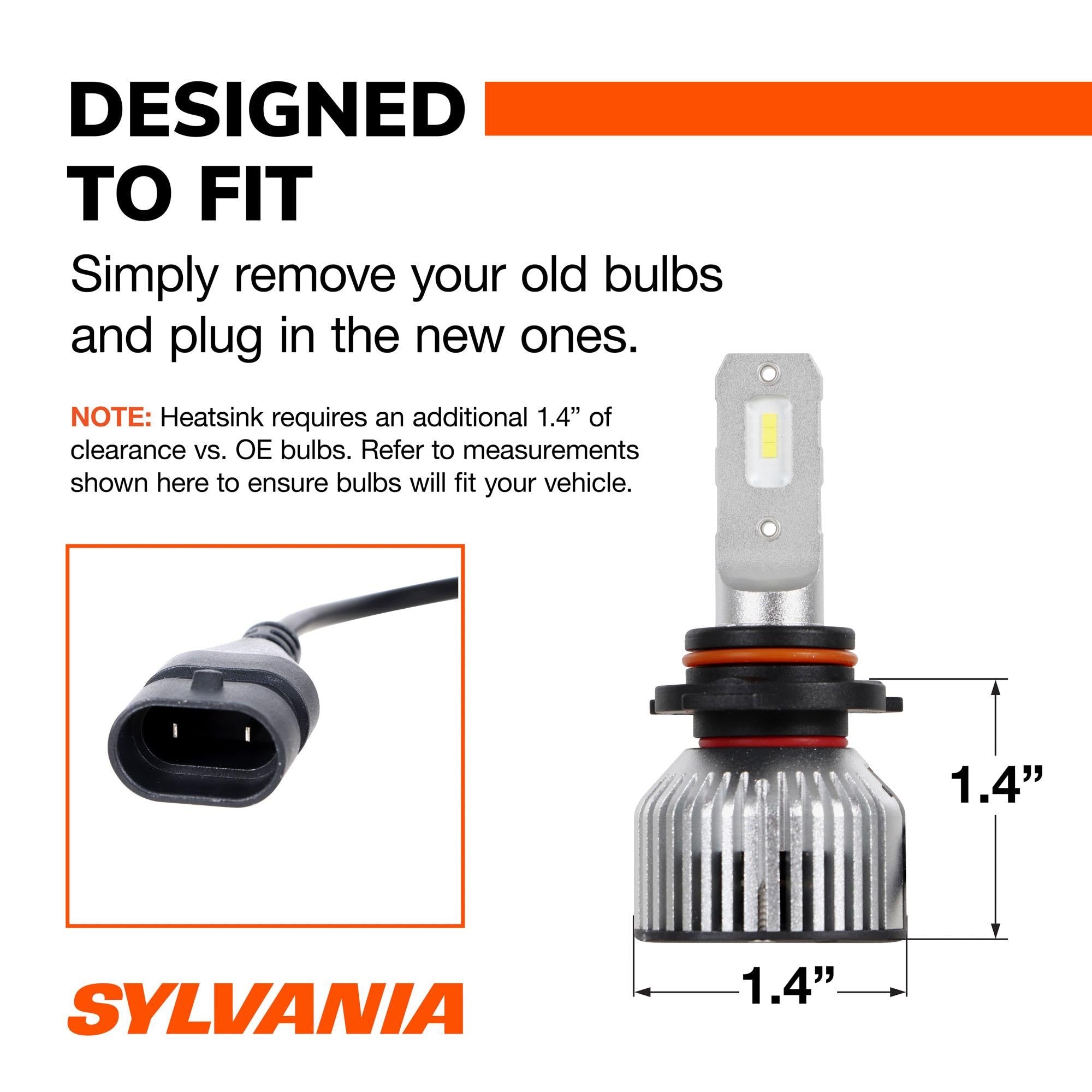 Sylvania LED Bulb 9006LEDSPBX2