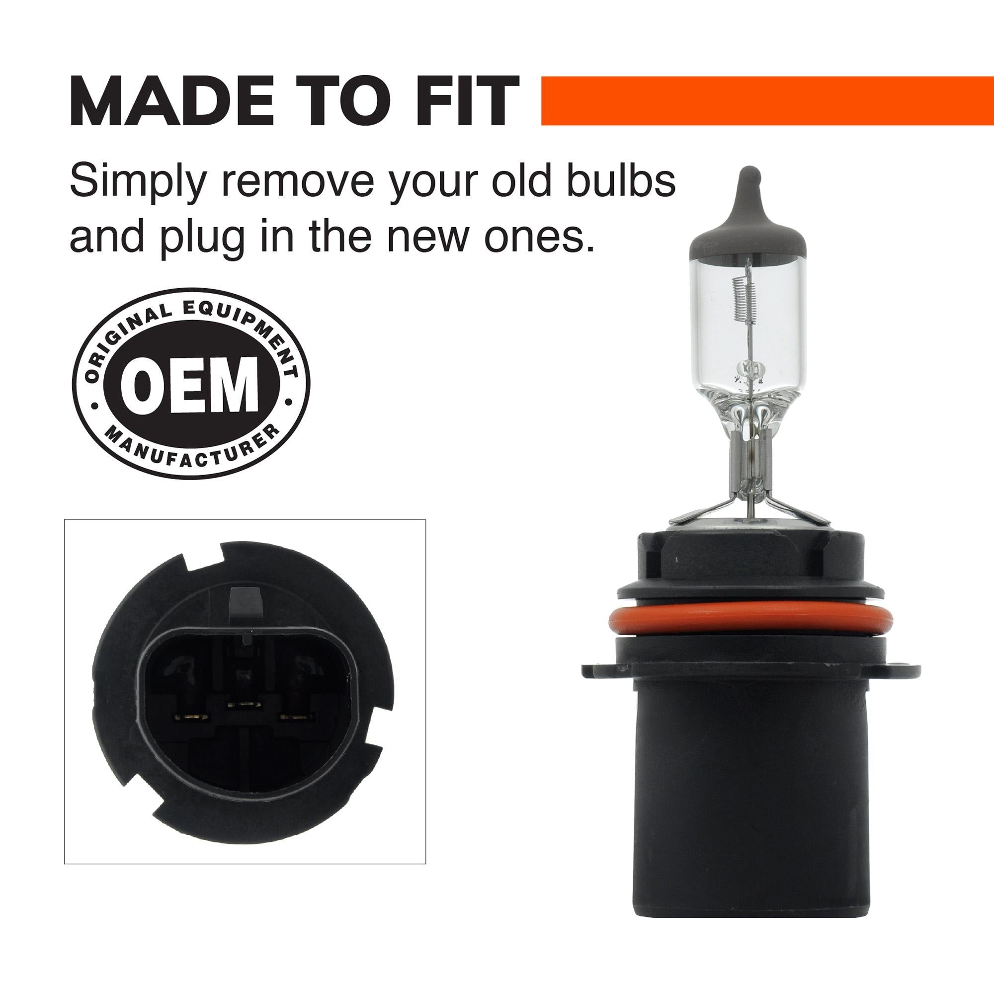 Sylvania Basic Headlight Bulb 9007-2