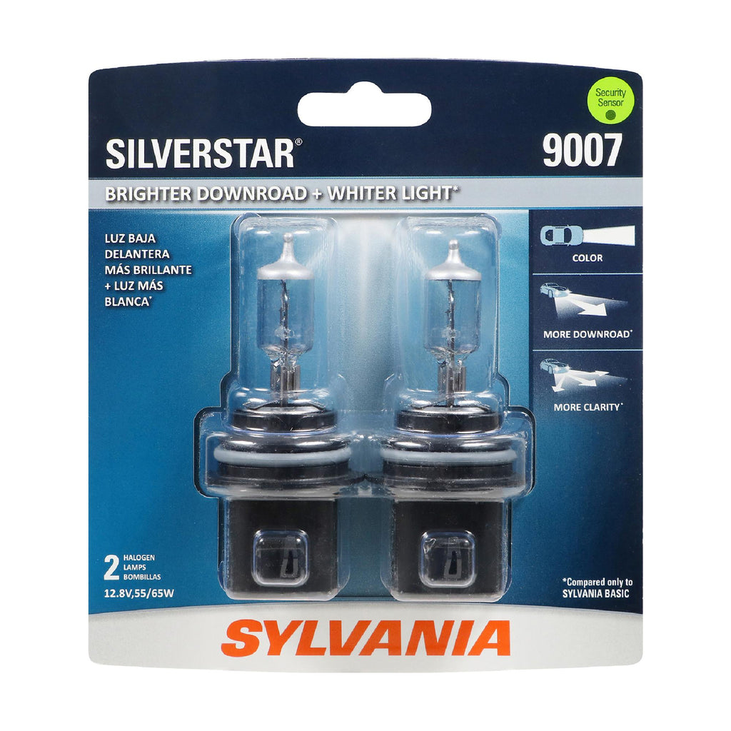 SilverStar Headlight and Fog Light Bulb 9007ST-2