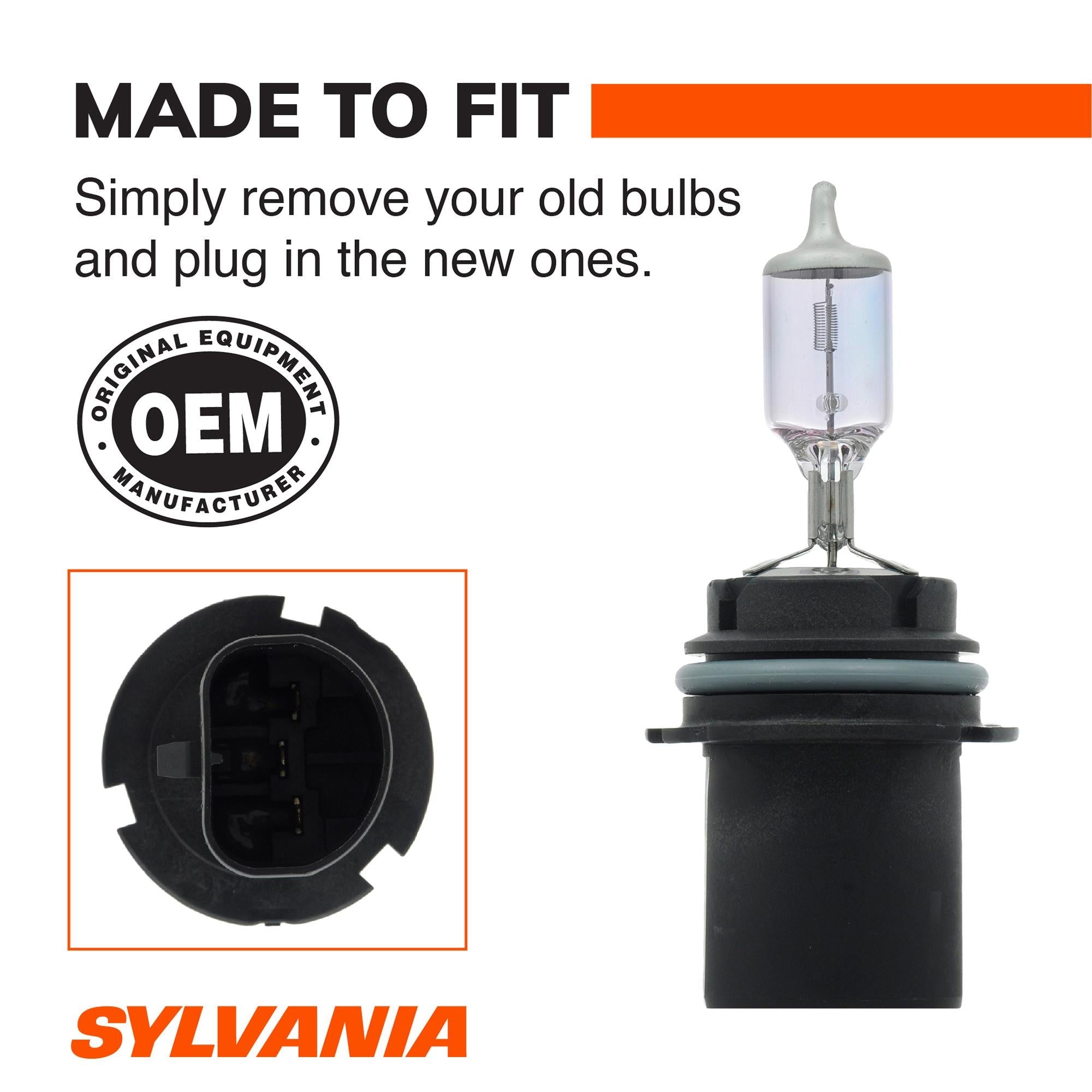 SilverStar Headlight and Fog Light Bulb 9007ST-2