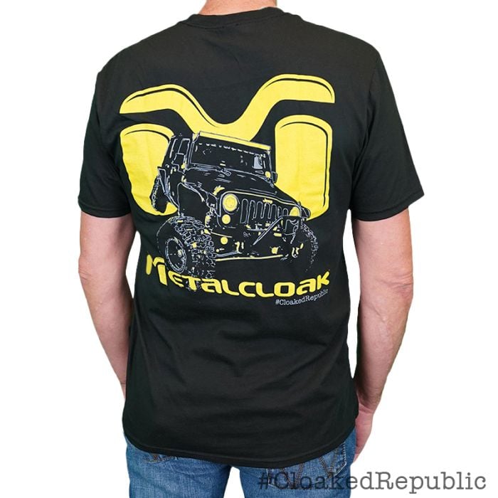 MetalCloak "Yellow Icon" Men's Tee - Newly Updated!