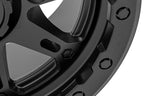 Rough Country 94 Series Wheel | UTV | Matte Black | 14x7 | 4x156 | +10mm