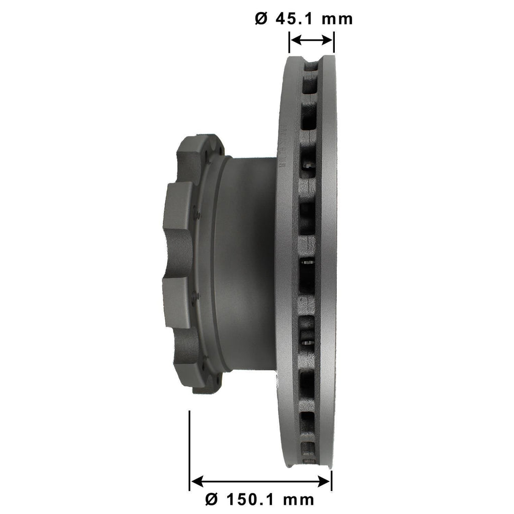 Severe Duty Disc Brake Rotor 94002SD