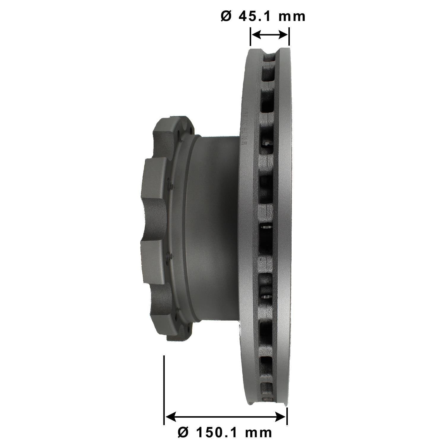 Severe Duty Disc Brake Rotor 94002SD