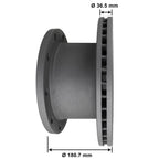 Severe Duty Disc Brake Rotor 94004SD