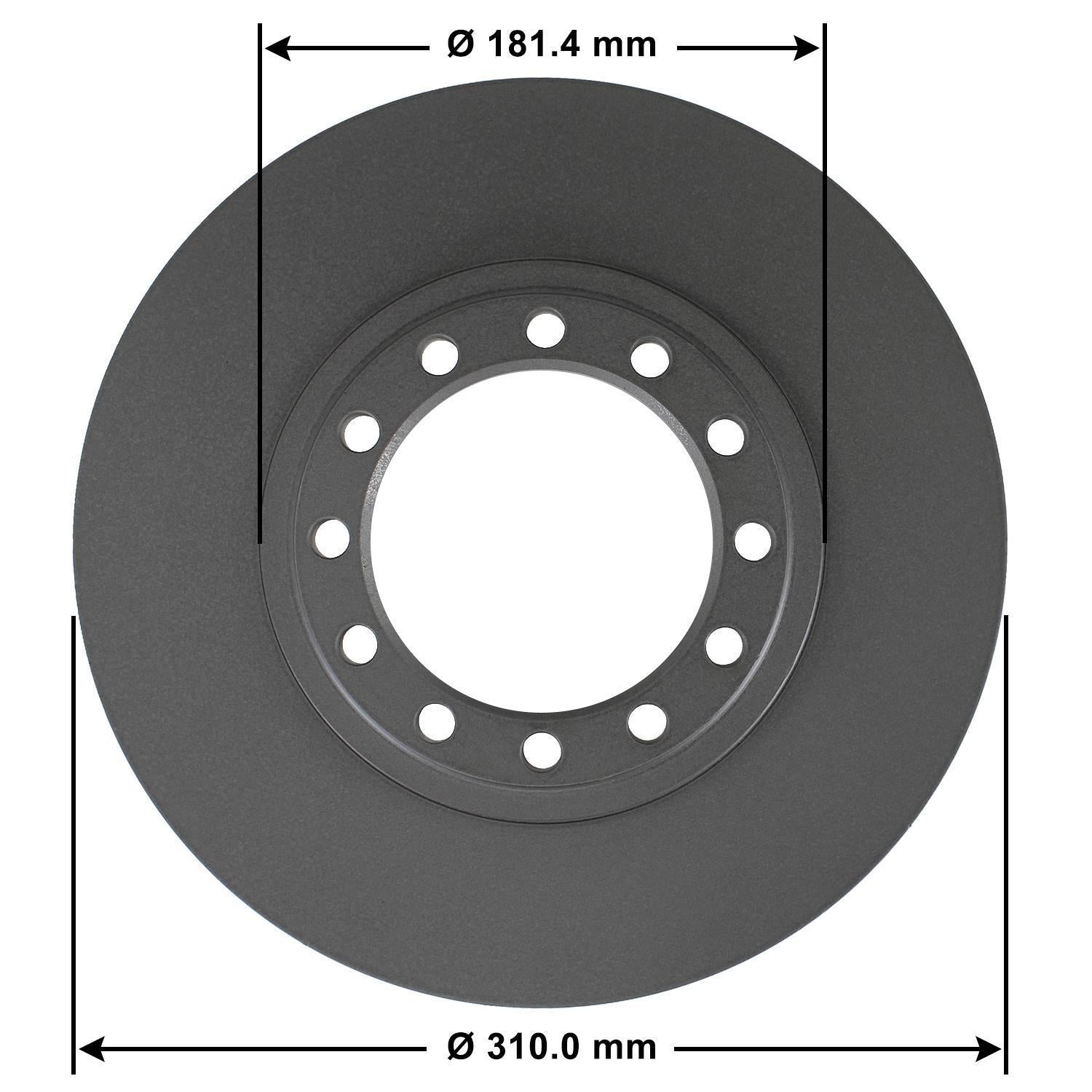 Severe Duty Disc Brake Rotor 94102SD