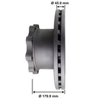 Severe Duty Disc Brake Rotor 94103SD