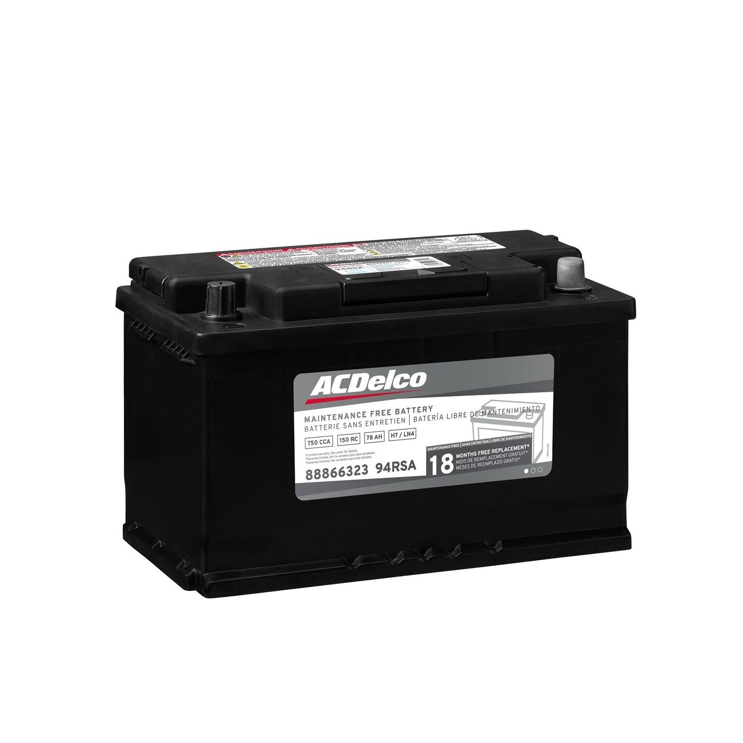 Silver Group Size 94R Battery 94RSA