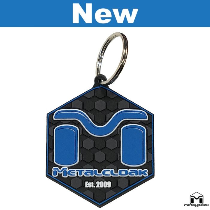 MetalCloak Rubber Keychain