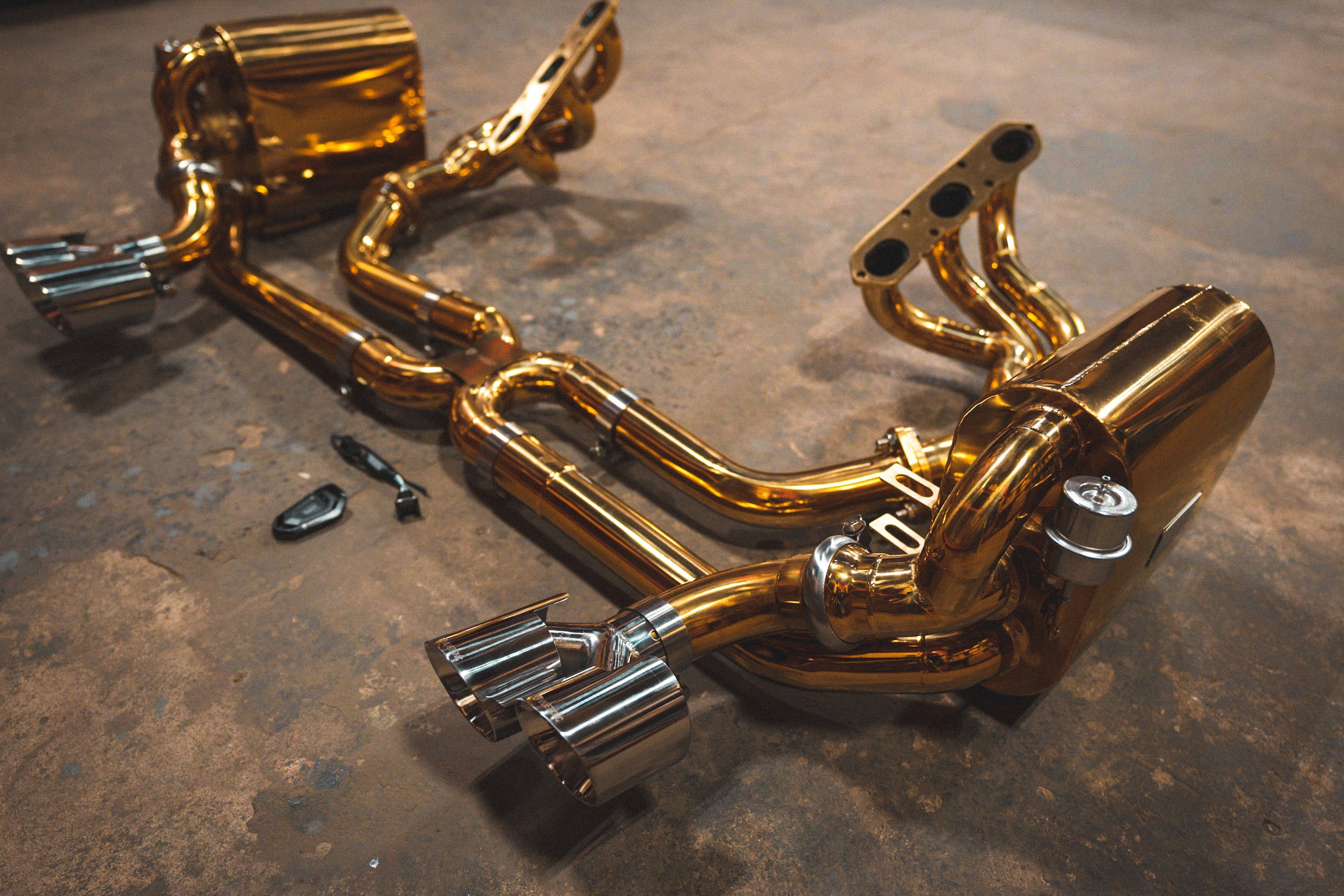Valvetronic Valved Sport Exhaust System for Porsche 997 Carrera
