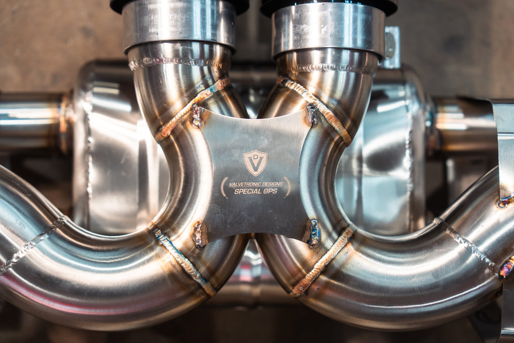 Valvetronic Valved Sport Exhaust System for Porsche 992 GT3/RS