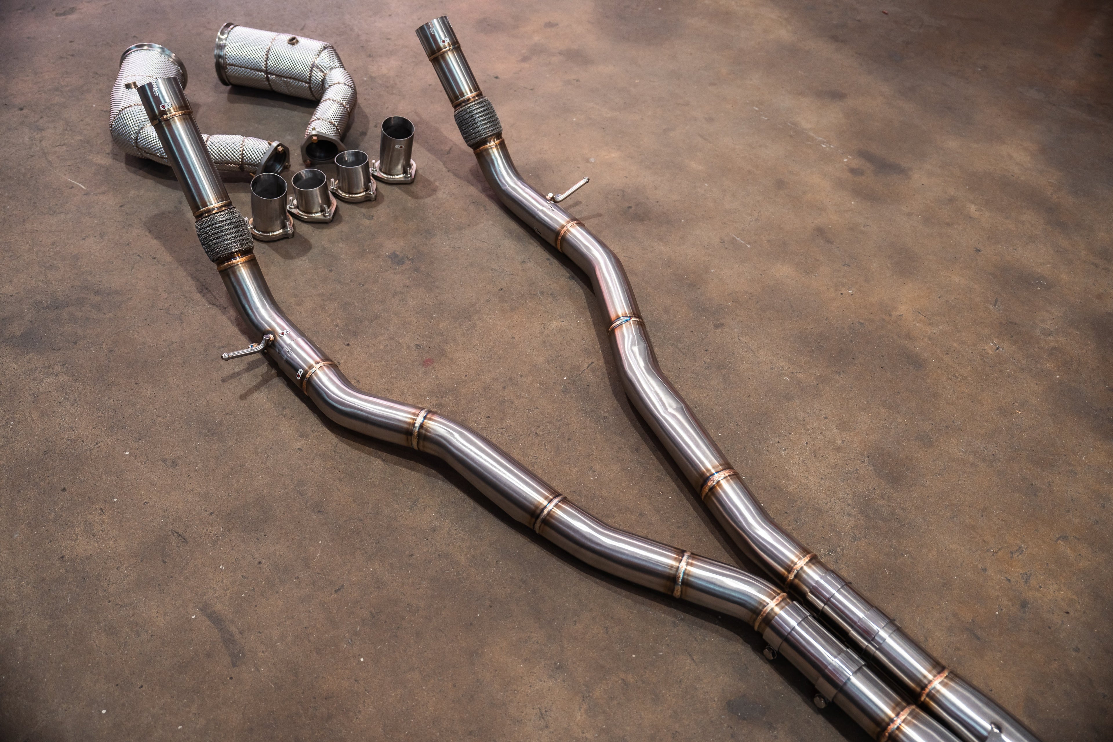 Valved Sport Exhaust System for Porsche 9Y0 Cayenne